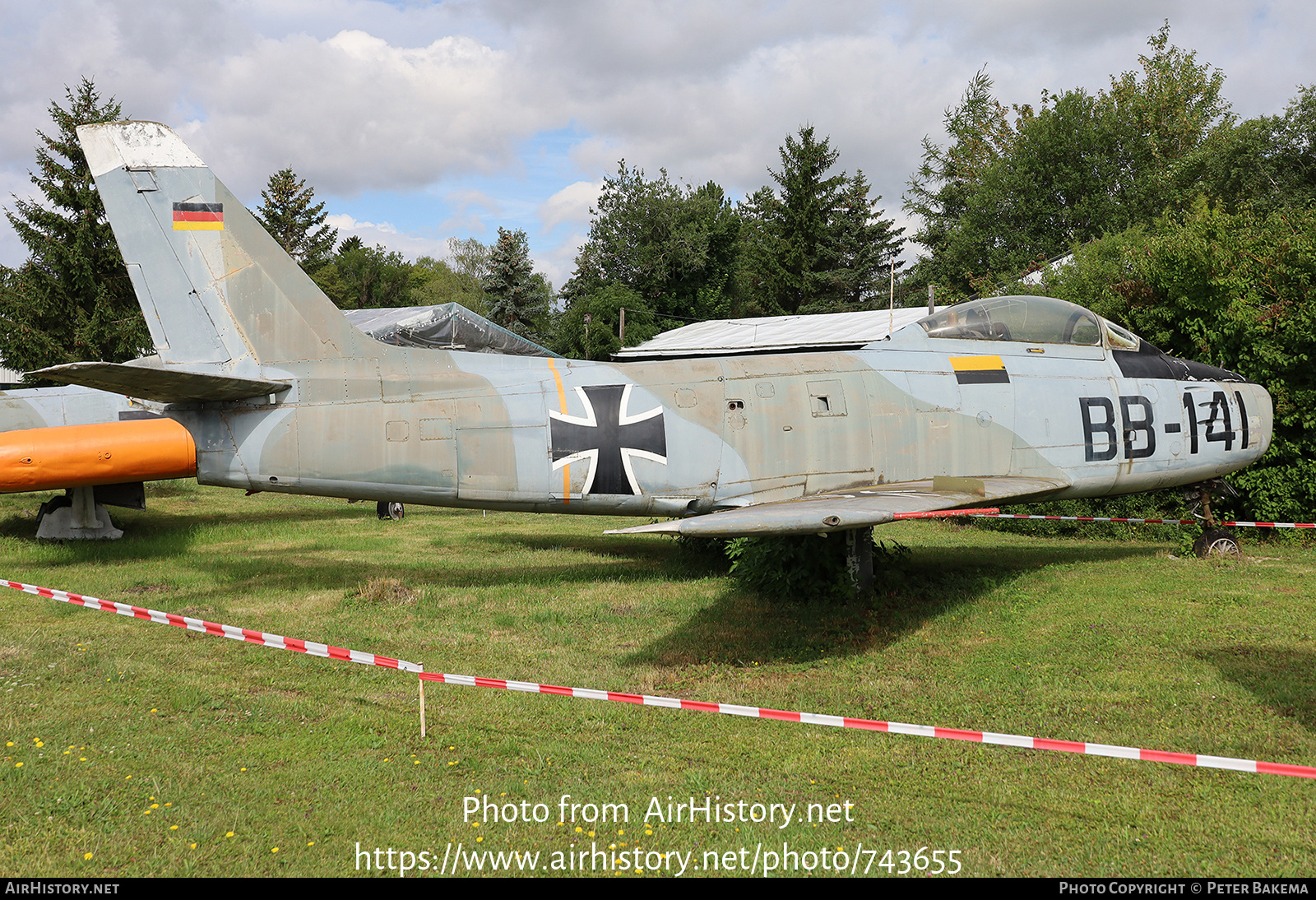 Aircraft Photo of BB-141 | Canadair CL-13A Sabre 5 | Germany - Air Force | AirHistory.net #743655