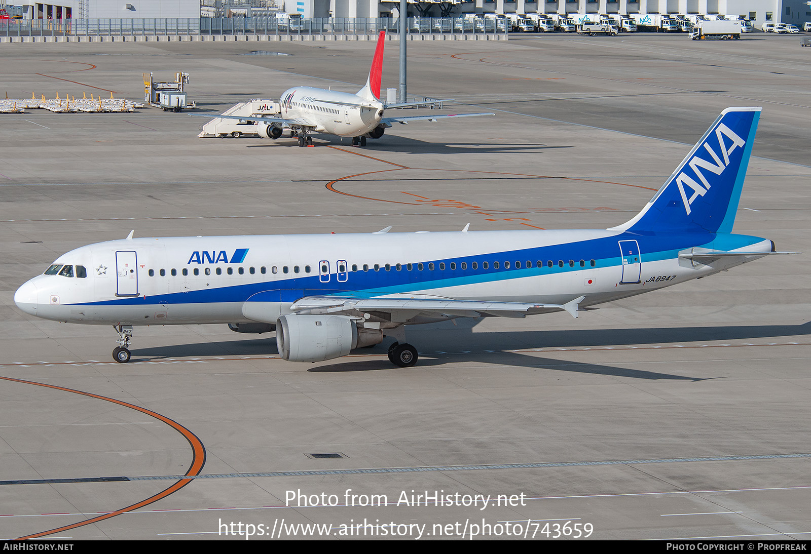 Aircraft Photo of JA8947 | Airbus A320-211 | All Nippon Airways - ANA | AirHistory.net #743659