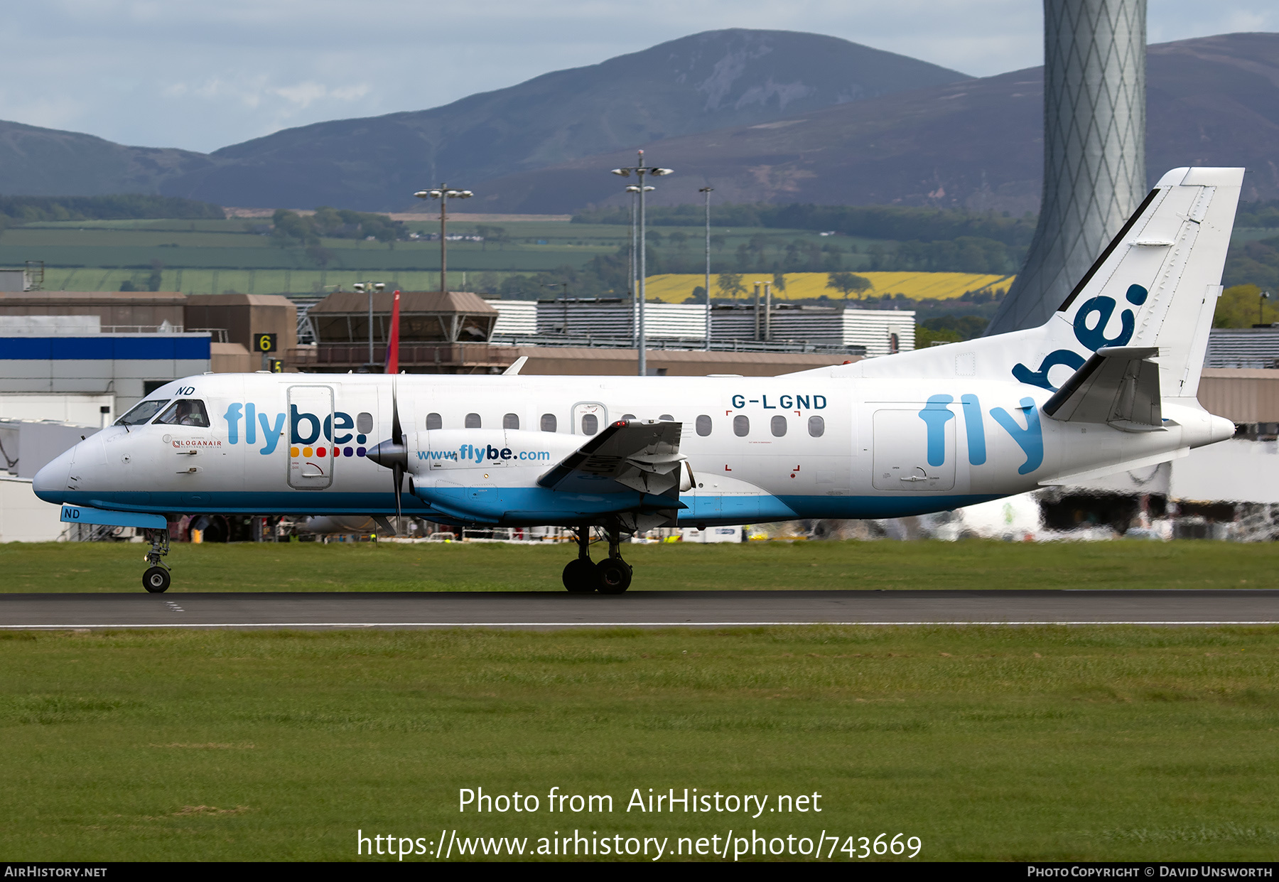 Aircraft Photo of G-LGND | Saab 340B | Flybe | AirHistory.net #743669