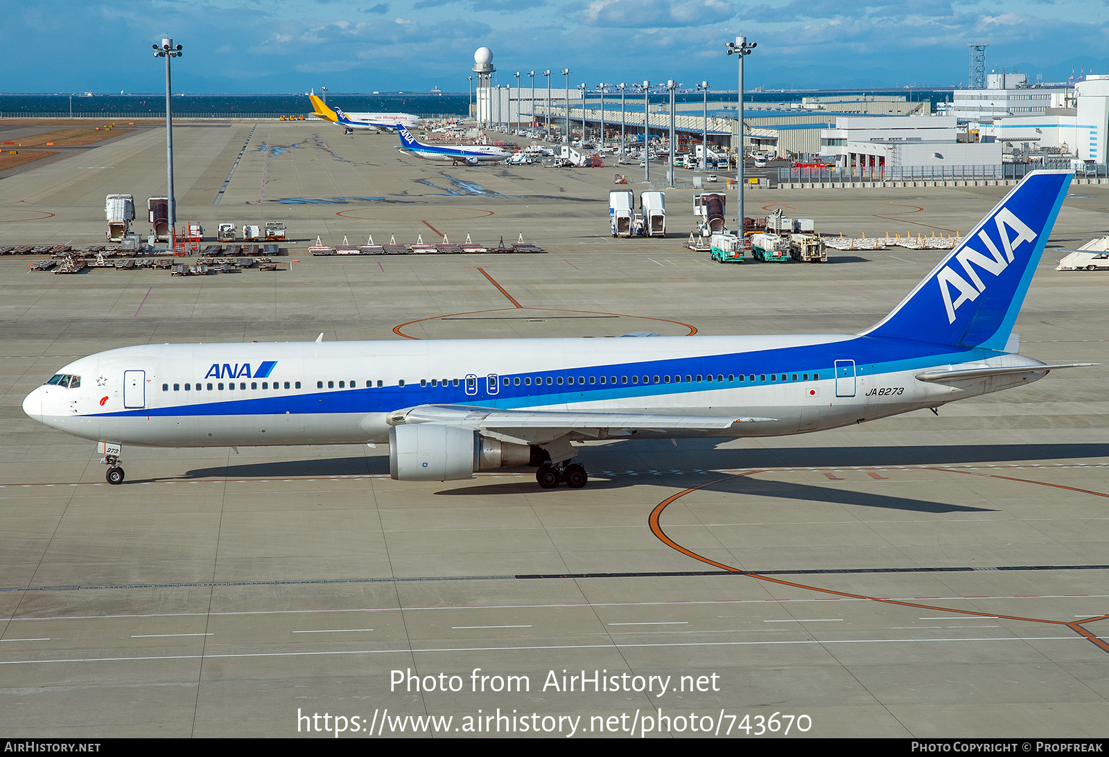 Aircraft Photo of JA8273 | Boeing 767-381 | All Nippon Airways - ANA | AirHistory.net #743670