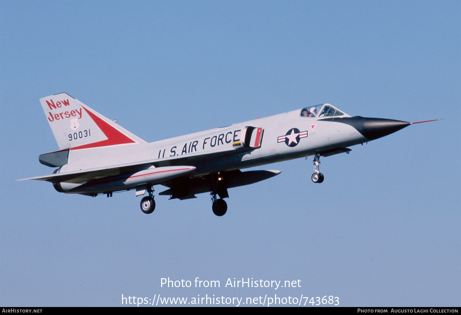 Aircraft Photo of 59-0031 / 90031 | Convair F-106A Delta Dart | USA - Air Force | AirHistory.net #743683