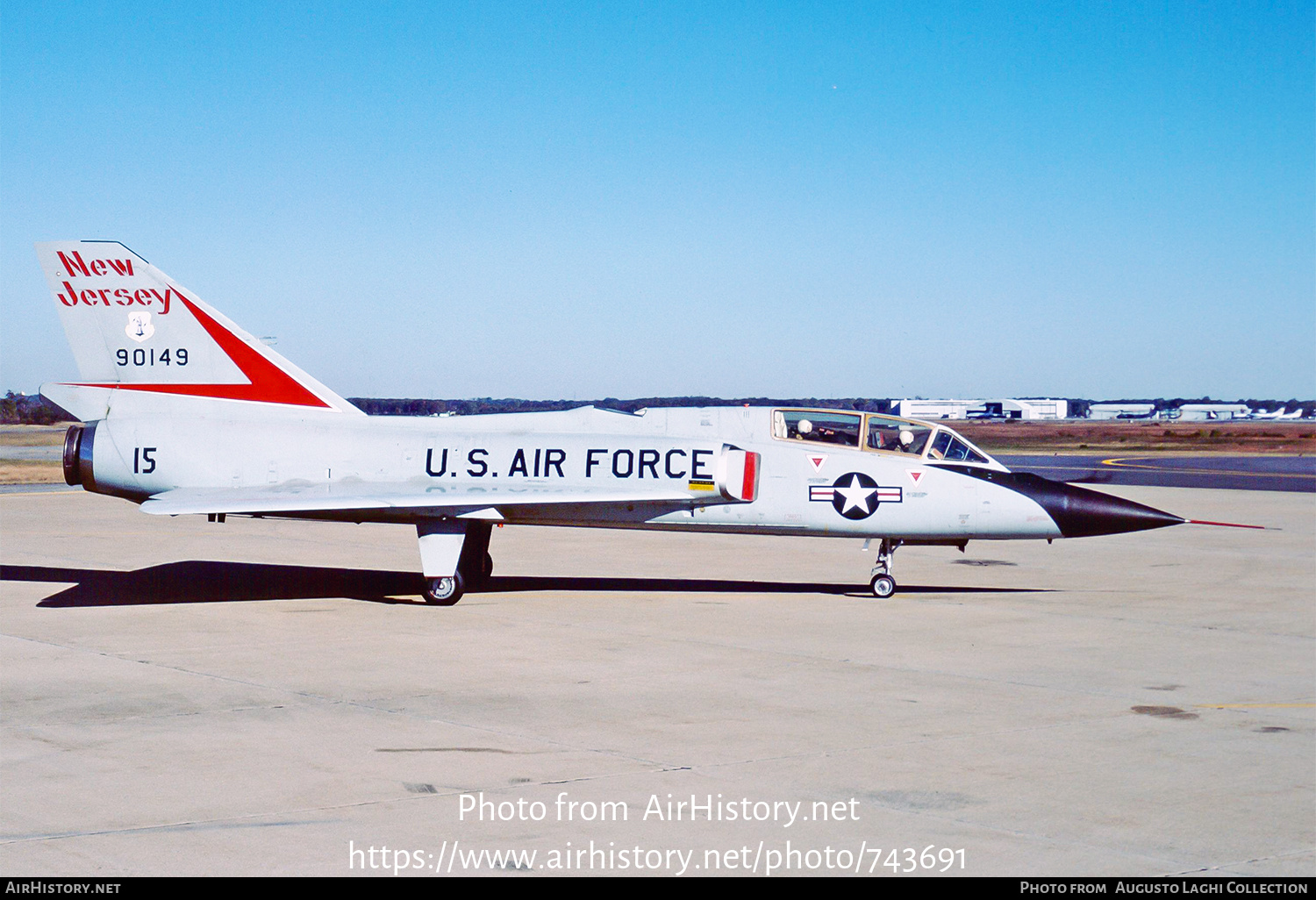 Aircraft Photo of 59-0149 / 90149 | Convair F-106B Delta Dart | USA - Air Force | AirHistory.net #743691