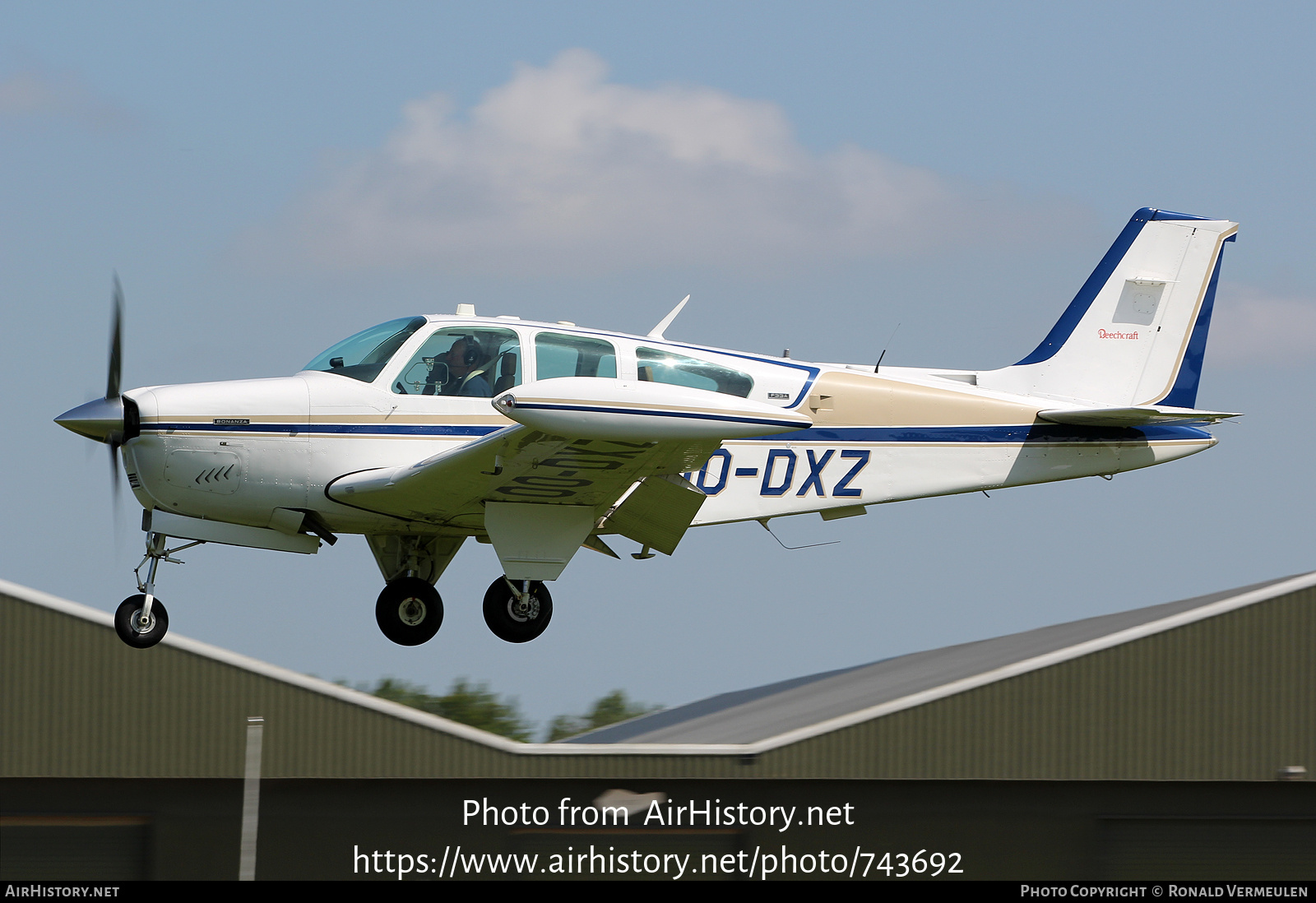 Aircraft Photo of OO-DXZ | Beech F33A Bonanza | AirHistory.net #743692