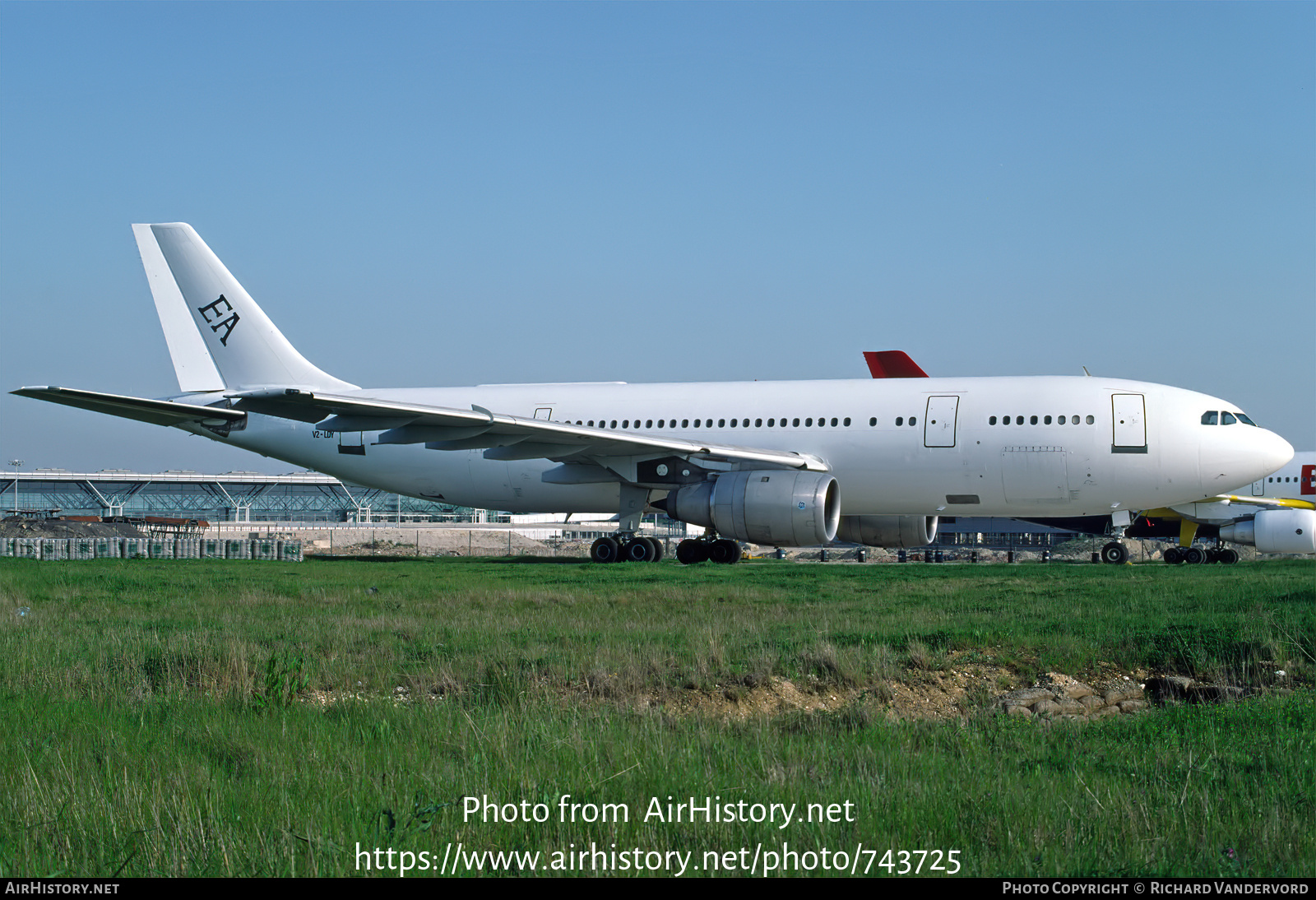 Aircraft Photo of V2-LDY | Airbus A300B4-103 | European Airlines | AirHistory.net #743725