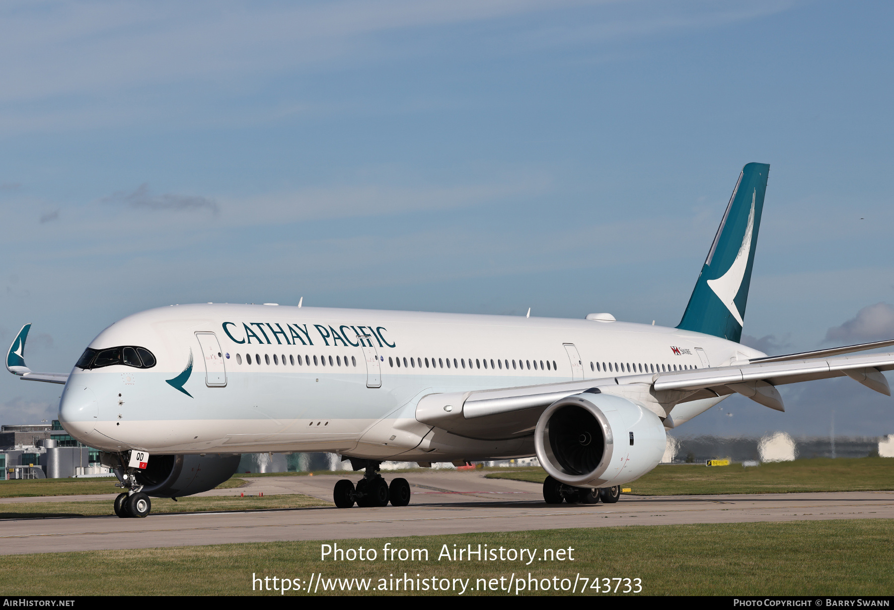 Aircraft Photo of B-LQD | Airbus A350-941 | Cathay Pacific Airways | AirHistory.net #743733