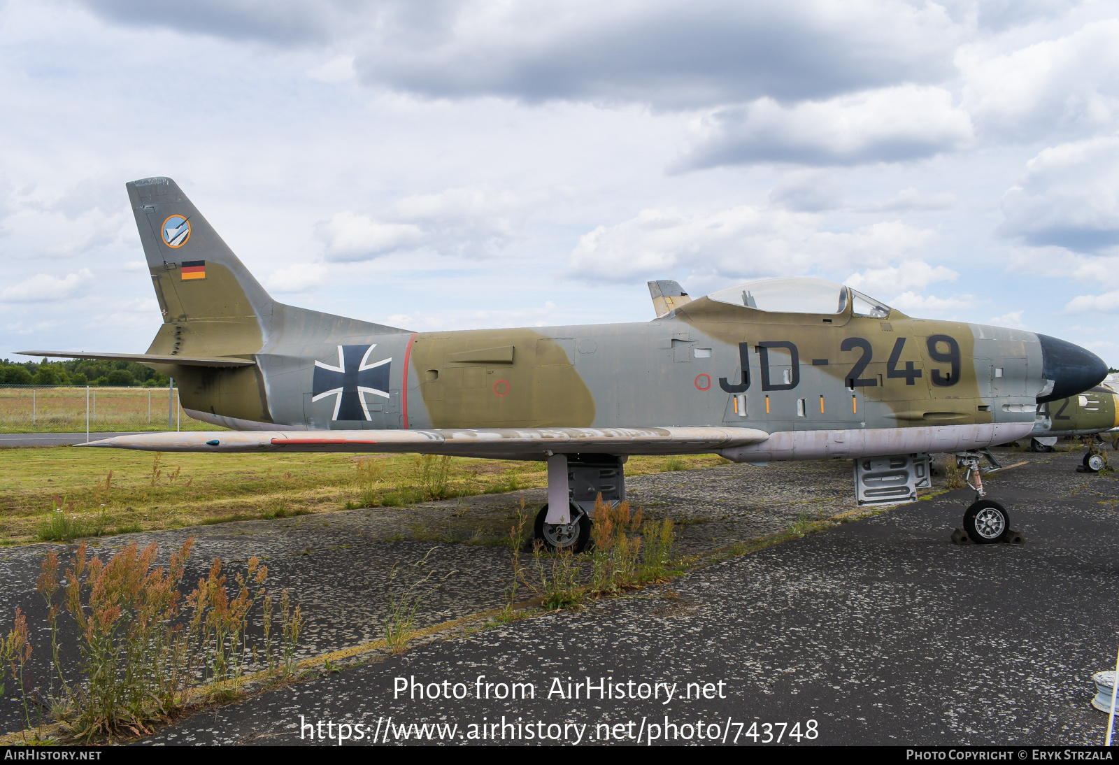 Aircraft Photo of JD-249 | North American F-86K Sabre | Germany - Air Force | AirHistory.net #743748