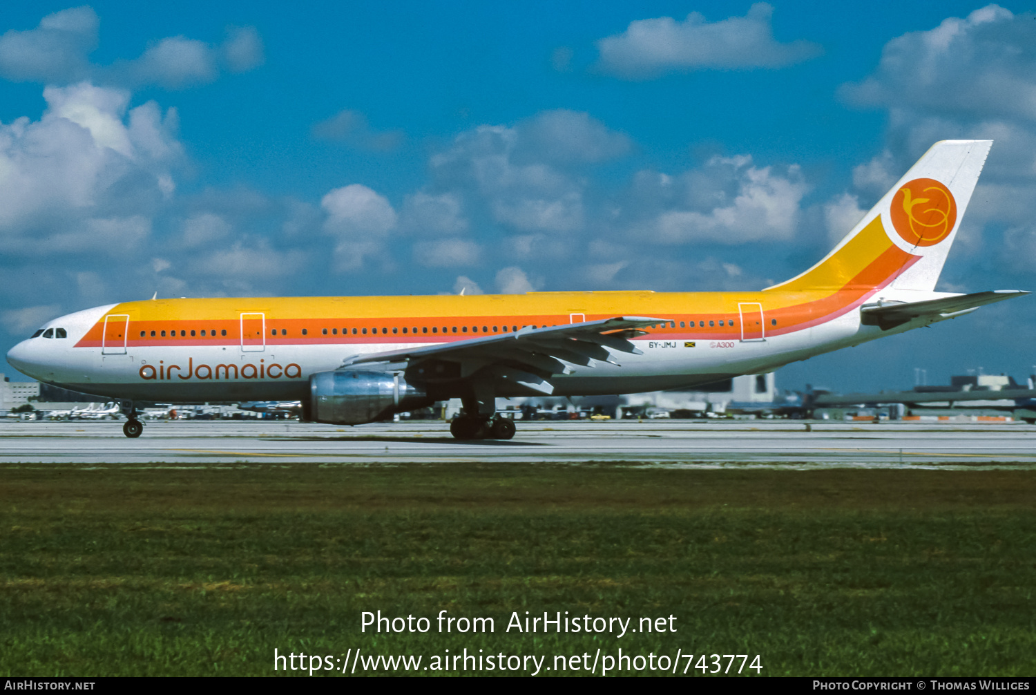 Aircraft Photo of 6Y-JMJ | Airbus A300B4-203 | Air Jamaica | AirHistory.net #743774