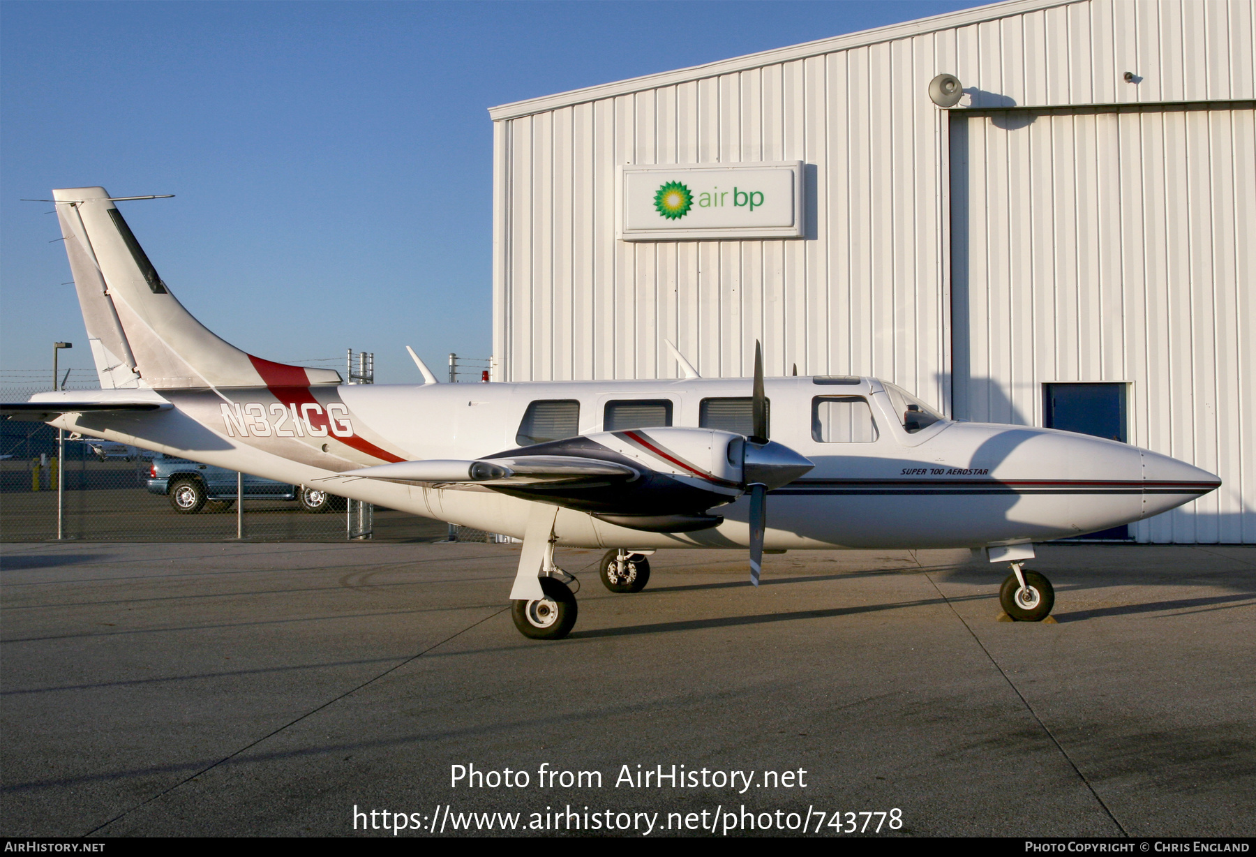 Aircraft Photo of N321CG | Piper PA-60-601P Aerostar | AirHistory.net #743778