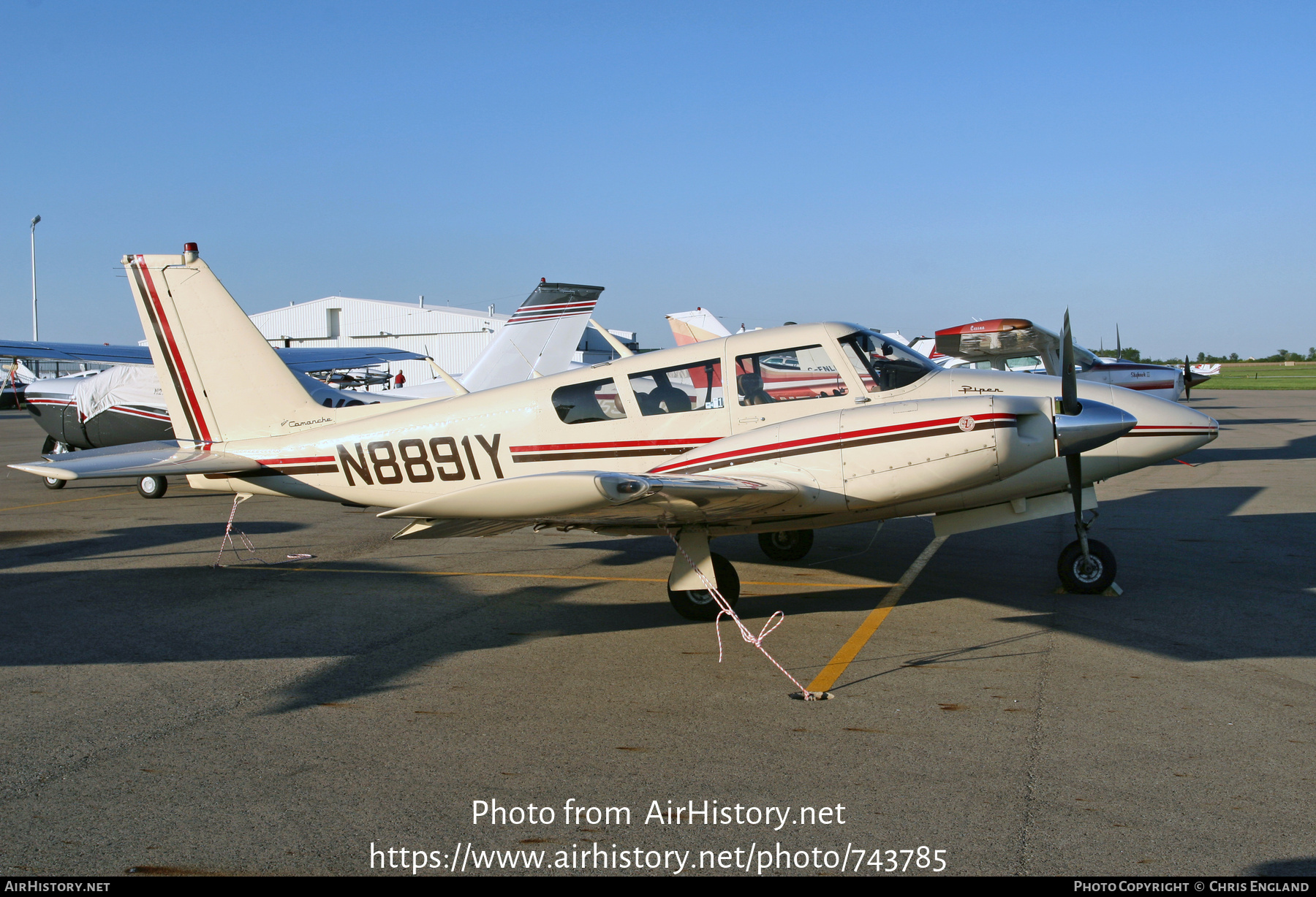 Aircraft Photo of N8891Y | Piper PA-39-160 Twin Comanche C/R | AirHistory.net #743785