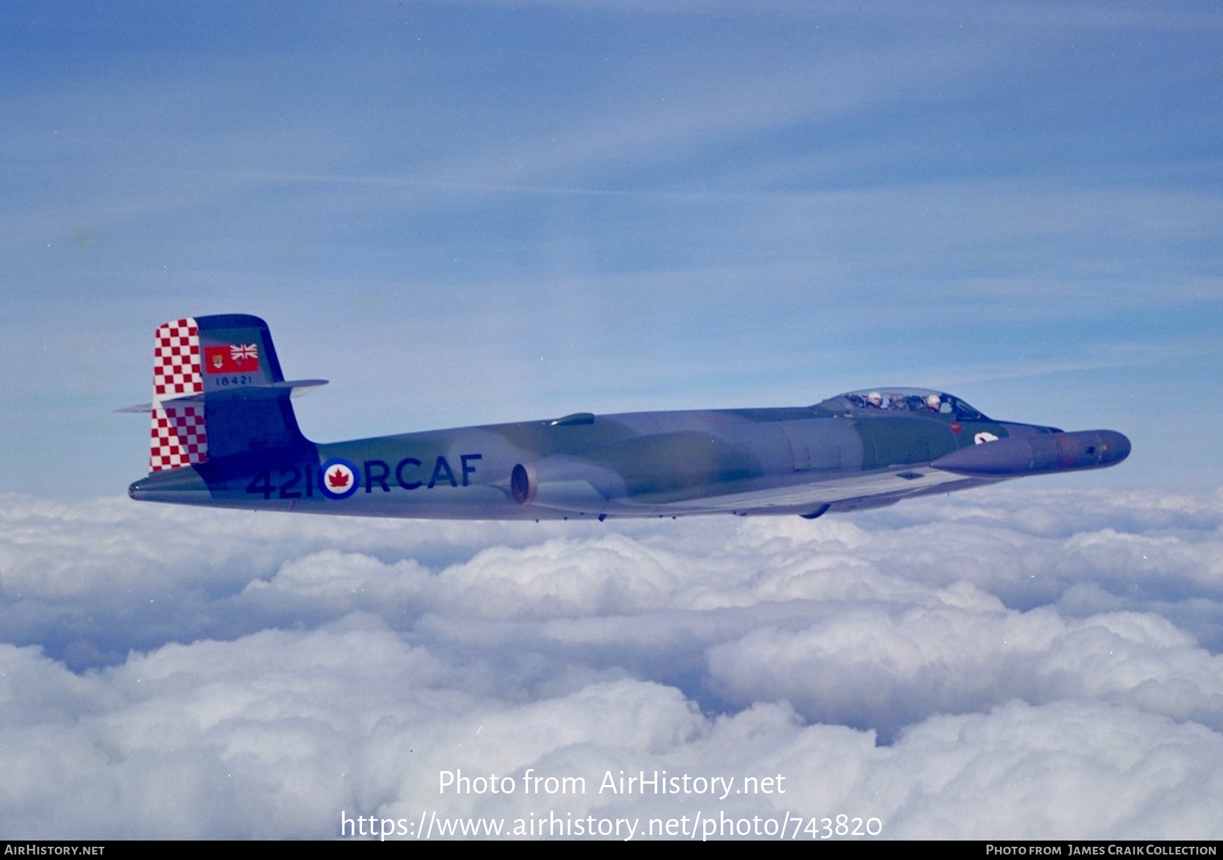 Aircraft Photo of 18421 | Avro Canada CF-100 Canuck Mk.4B | Canada - Air Force | AirHistory.net #743820