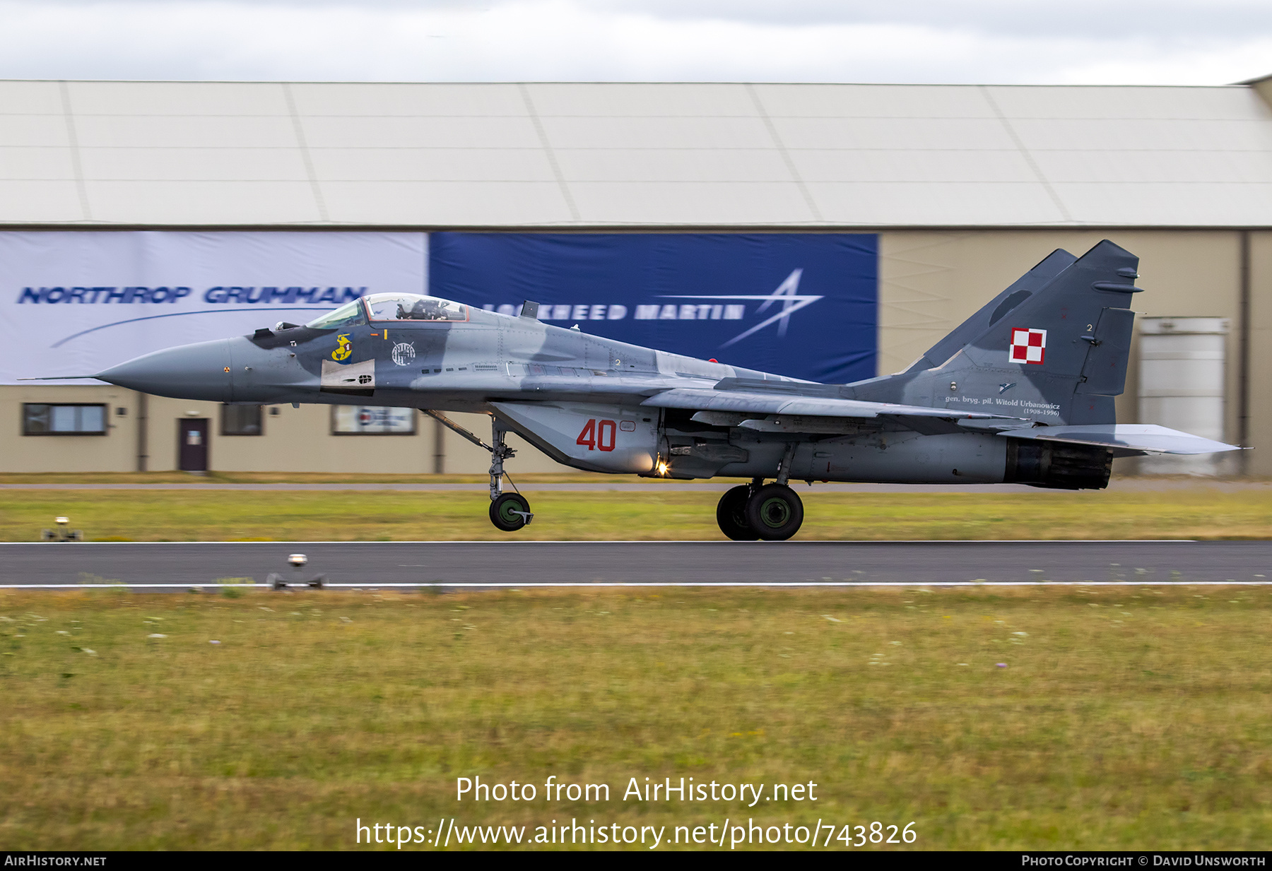 Aircraft Photo of 40 | Mikoyan-Gurevich MiG-29M | Poland - Air Force | AirHistory.net #743826