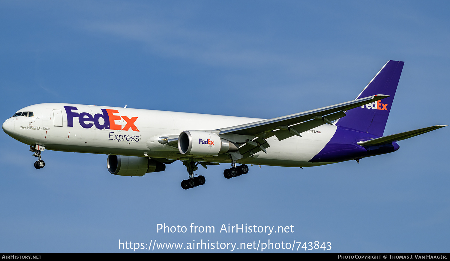 Aircraft Photo of N266FE | Boeing 767-300F | Fedex - Federal Express | AirHistory.net #743843