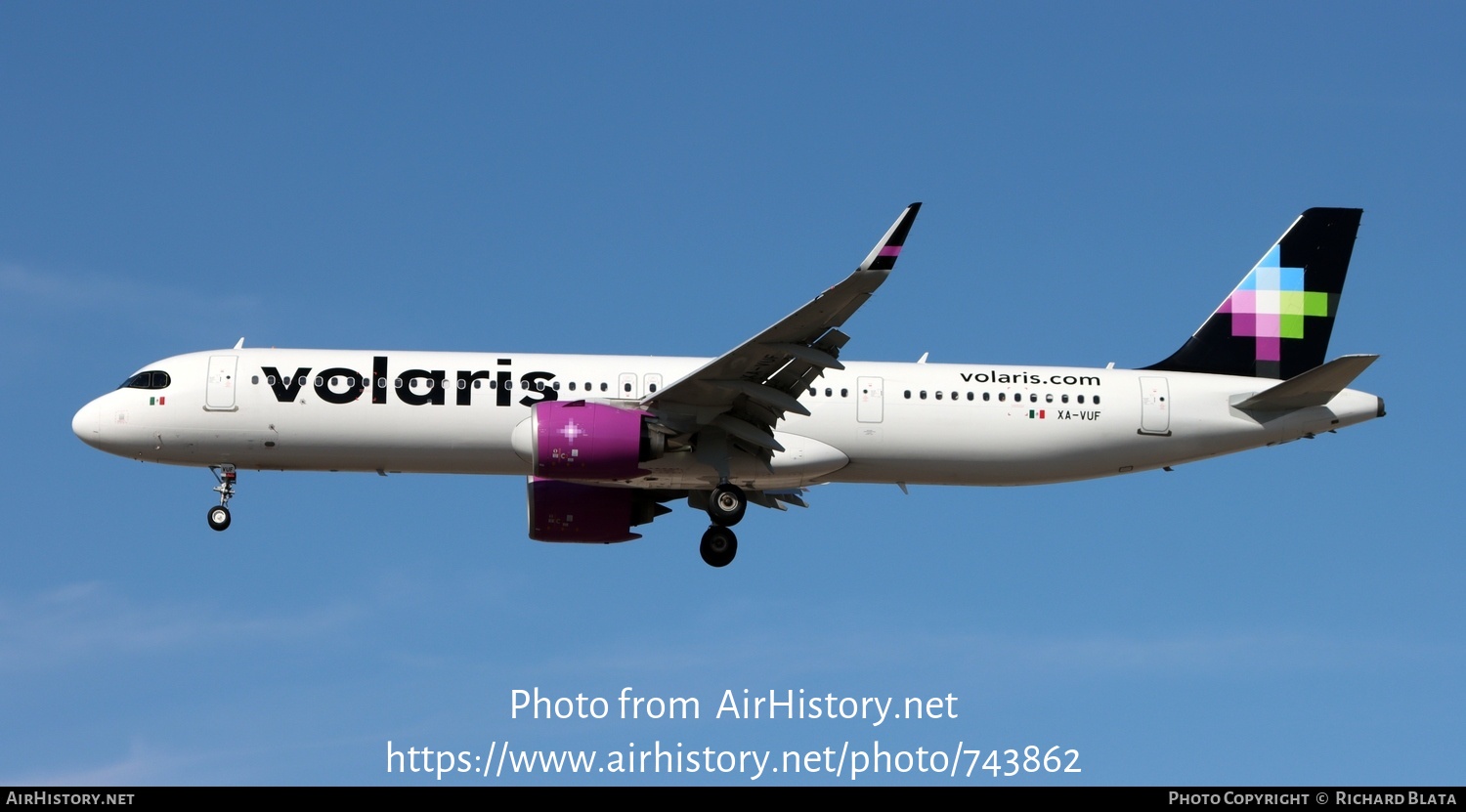 Aircraft Photo of XA-VUF | Airbus A320-271NX | Volaris | AirHistory.net #743862