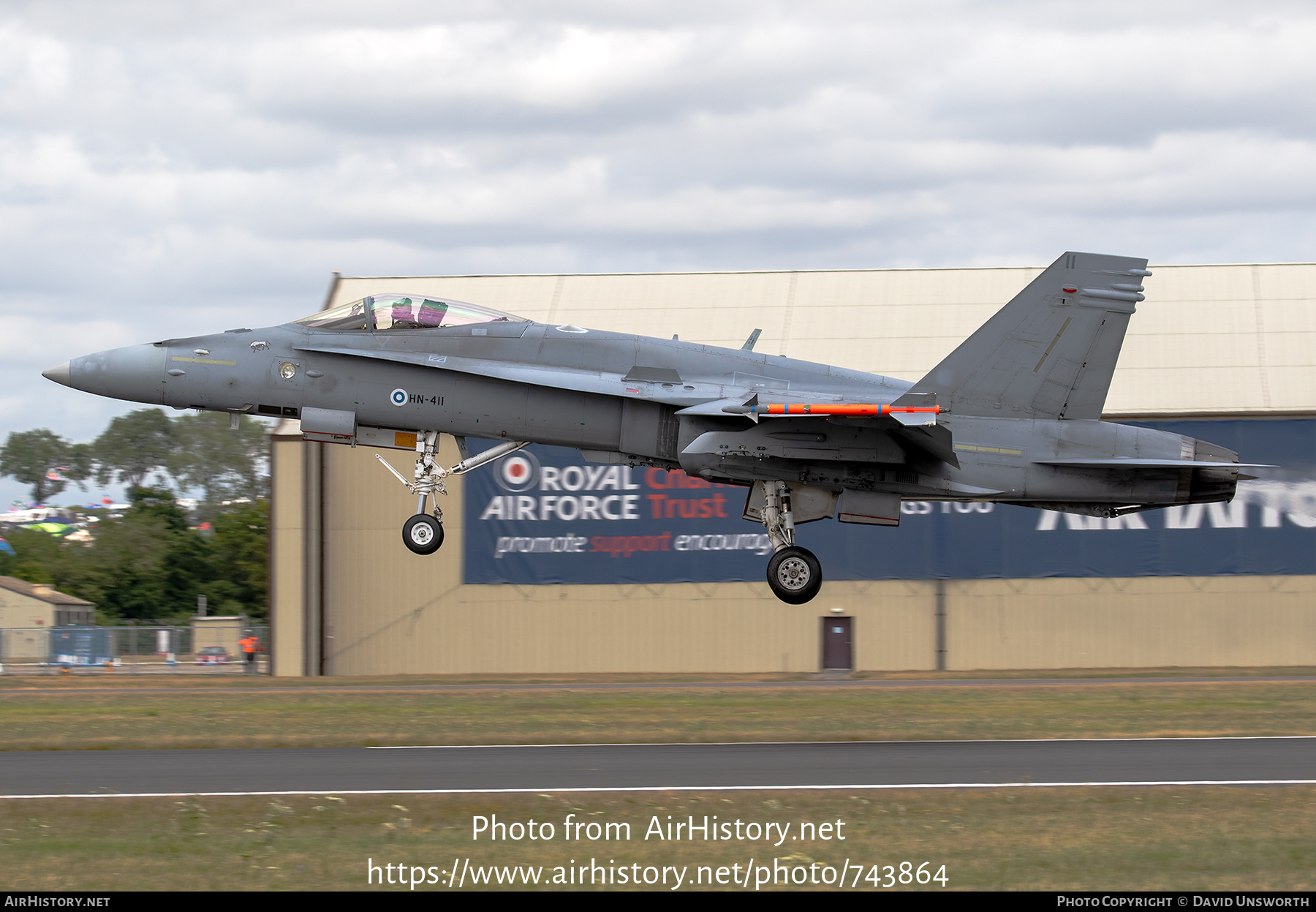 Aircraft Photo of HN-411 | McDonnell Douglas F/A-18C Hornet | Finland - Air Force | AirHistory.net #743864