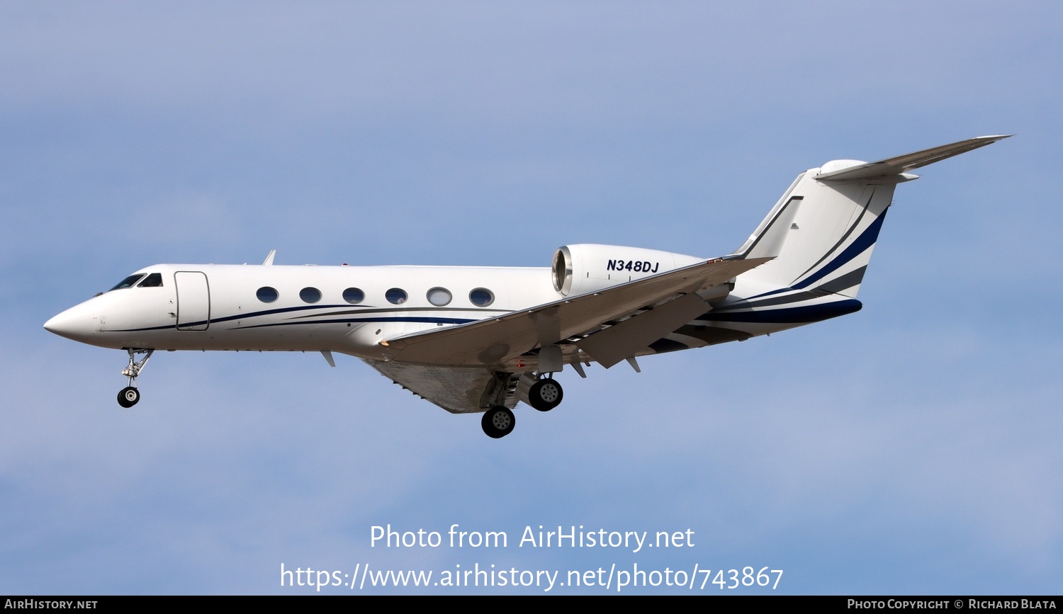 Aircraft Photo of N348DJ | Gulfstream Aerospace G-IV Gulfstream IV-SP | AirHistory.net #743867