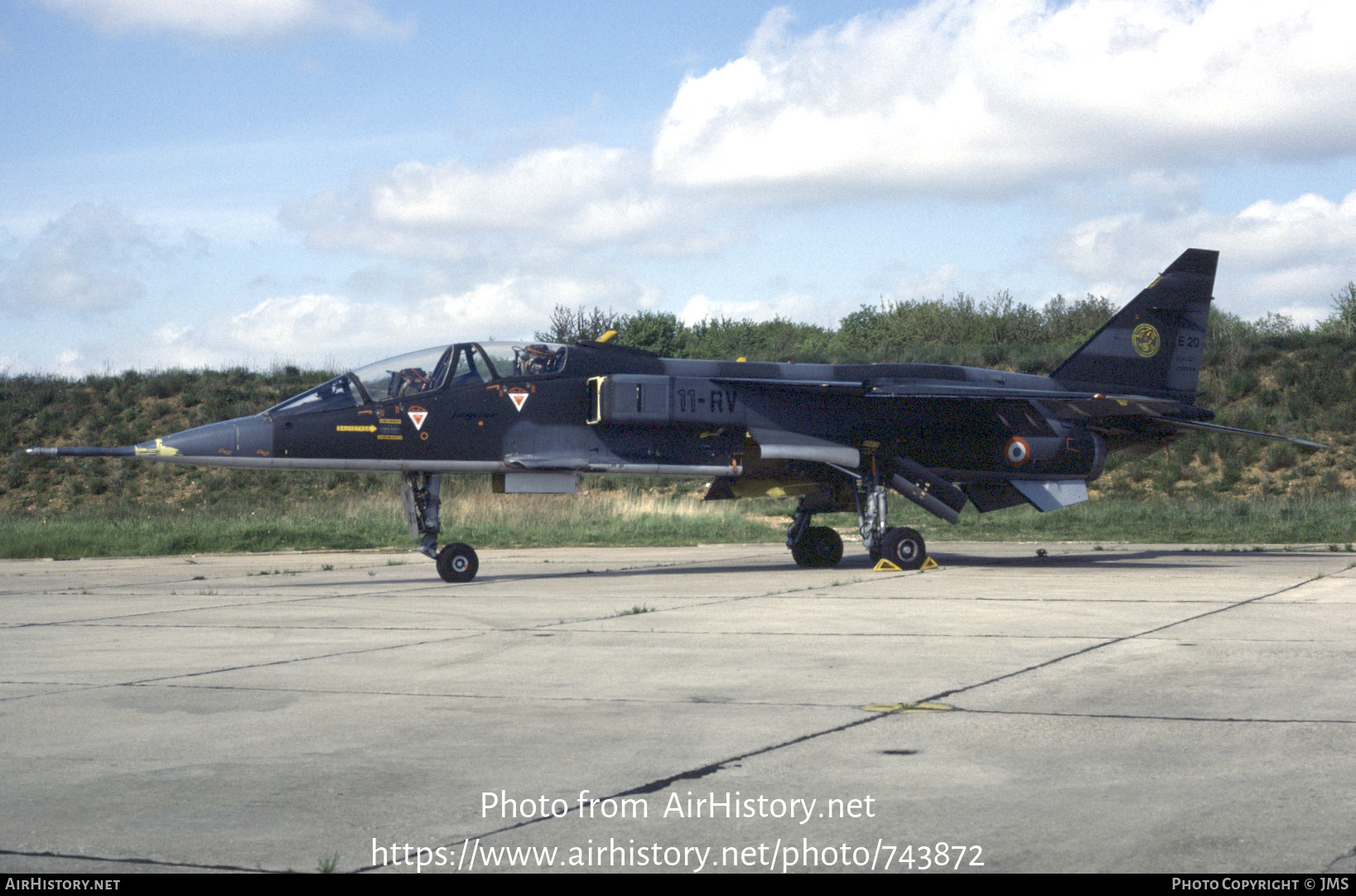 Aircraft Photo of E20 | Sepecat Jaguar E | France - Air Force | AirHistory.net #743872