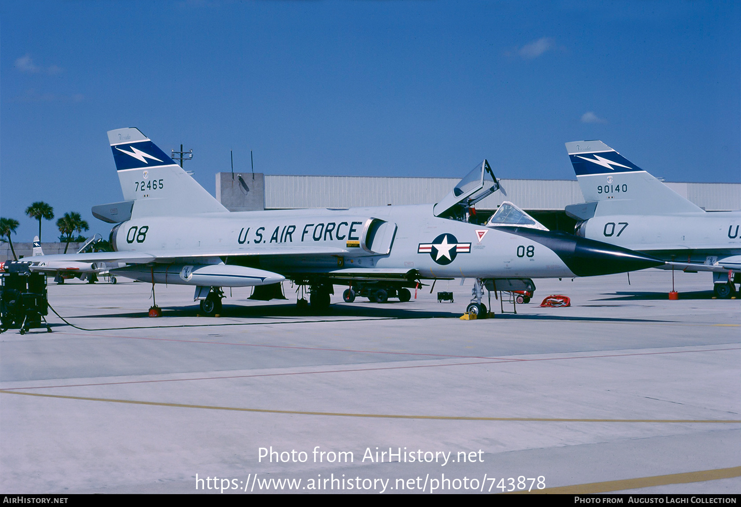 Aircraft Photo of 57-2465 / 72465 | Convair F-106A Delta Dart | USA - Air Force | AirHistory.net #743878