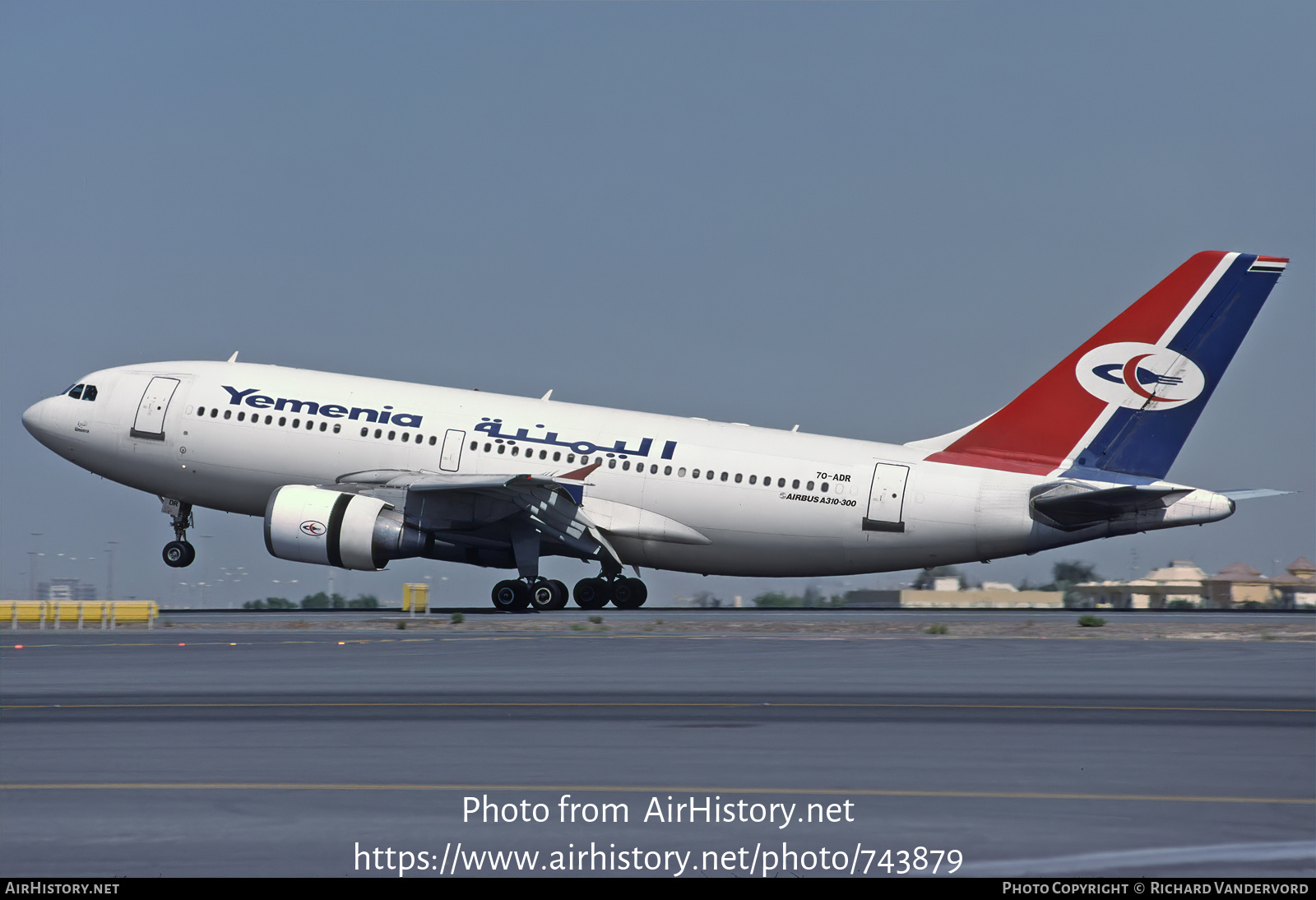 Aircraft Photo of 7O-ADR | Airbus A310-324/ET | Yemenia - Yemen Airways | AirHistory.net #743879