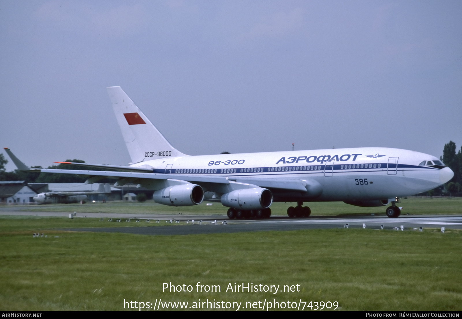 Aircraft Photo of CCCP-96000 | Ilyushin Il-96-300 | Aeroflot | AirHistory.net #743909