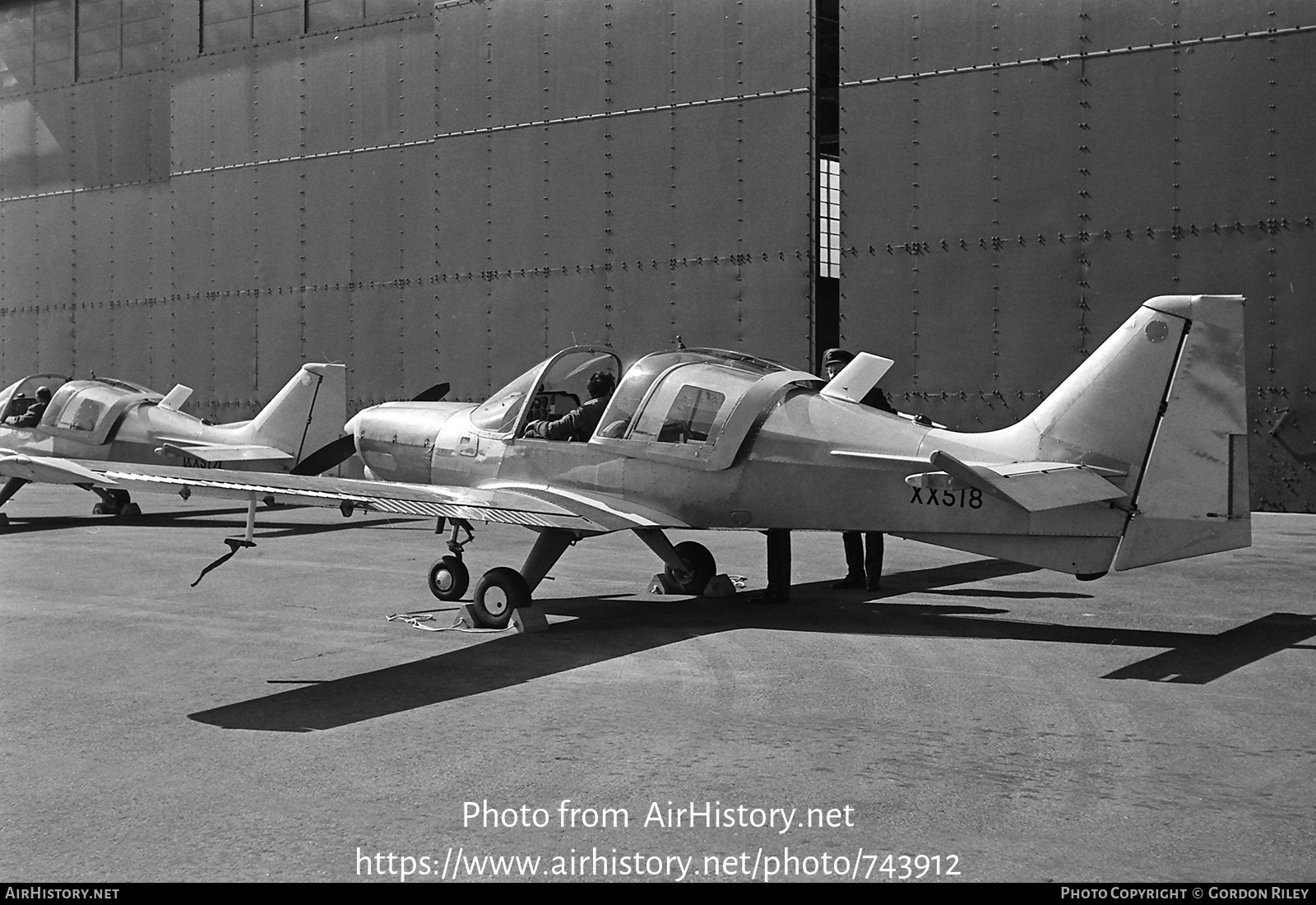 Aircraft Photo of XX518 | Scottish Aviation Bulldog T1 | AirHistory.net #743912