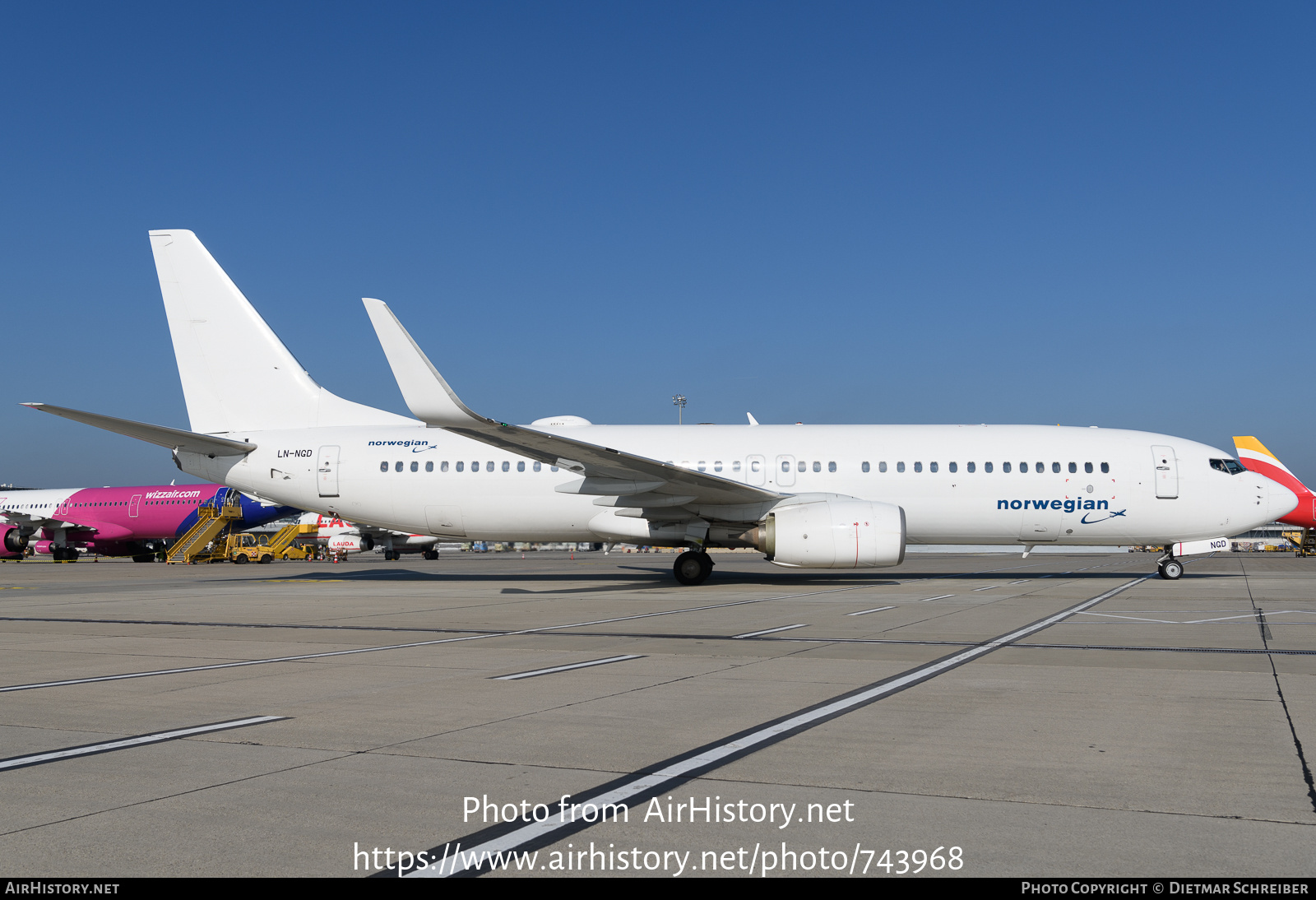 Aircraft Photo of LN-NGD | Boeing 737-8JP | Norwegian | AirHistory.net #743968