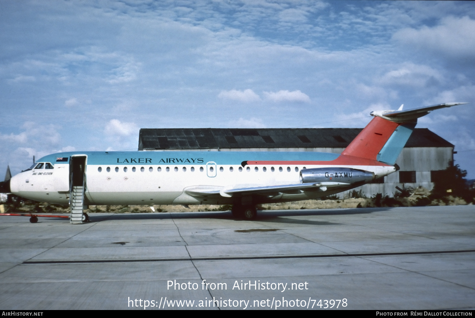 Aircraft Photo of G-AXMU | BAC 111-432FD One-Eleven | Laker Airways | AirHistory.net #743978