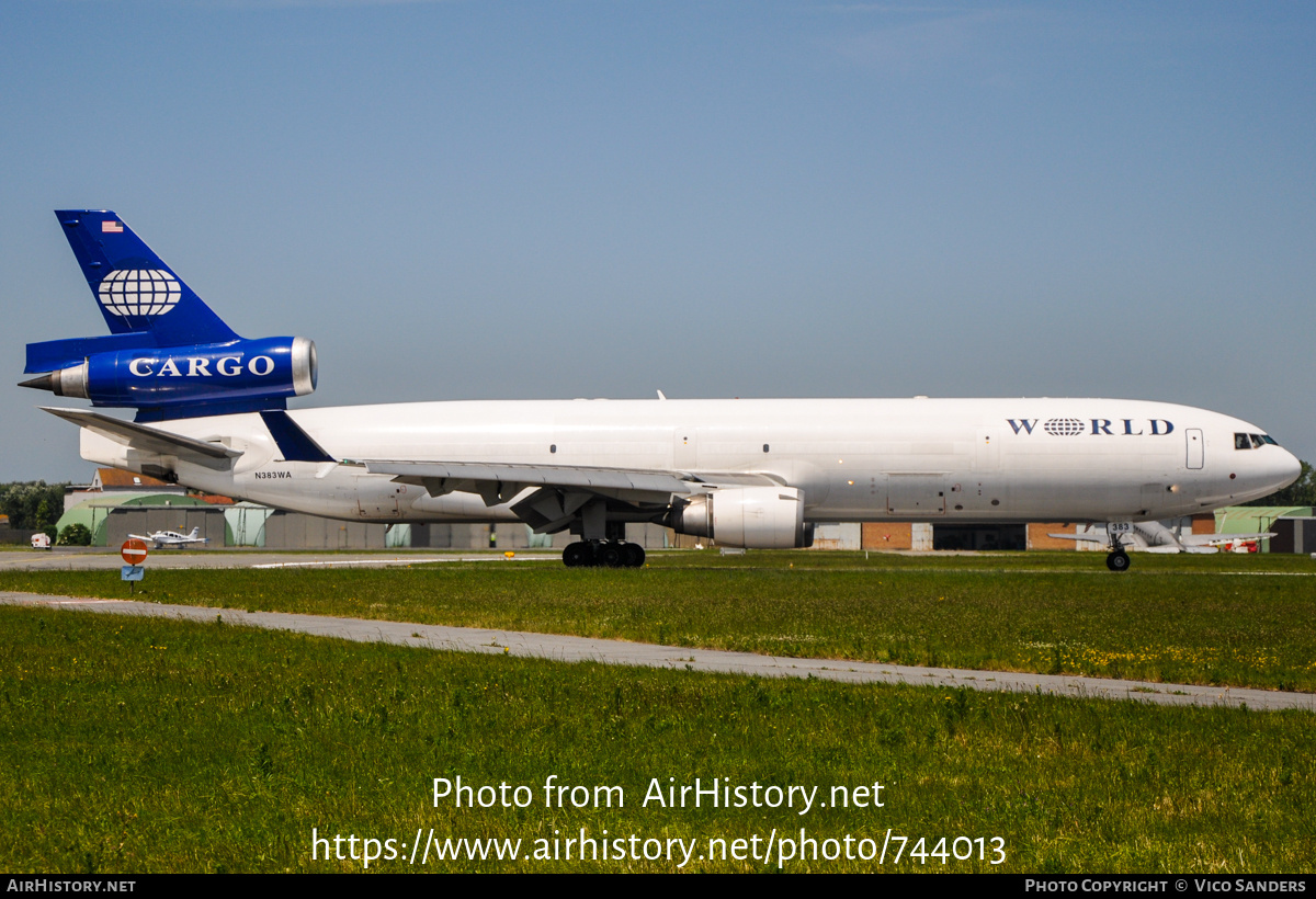 Aircraft Photo of N383WA | McDonnell Douglas MD-11F | World Airways Cargo | AirHistory.net #744013