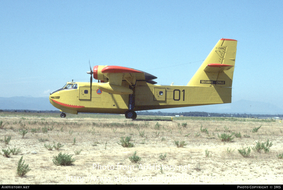 Aircraft Photo of F-ZBBR | Canadair CL-215-II (CL-215-1A10) | Sécurité Civile | AirHistory.net #744021