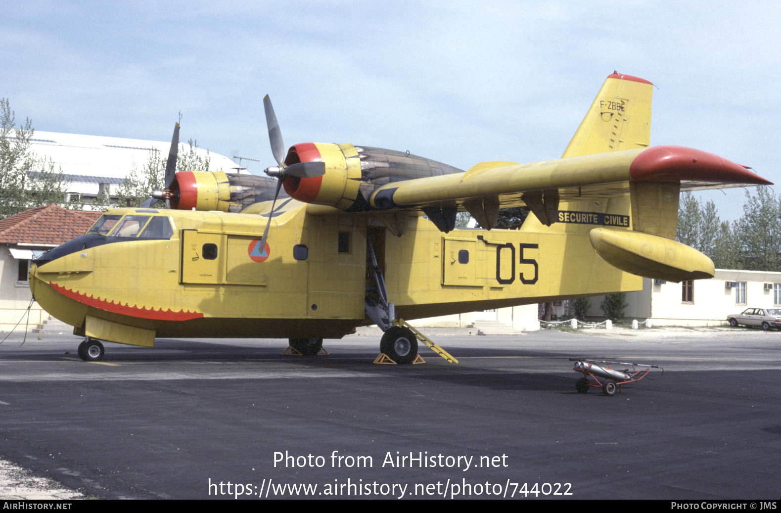 Aircraft Photo of F-ZBBE | Canadair CL-215-I (CL-215-1A10) | Sécurité Civile | AirHistory.net #744022