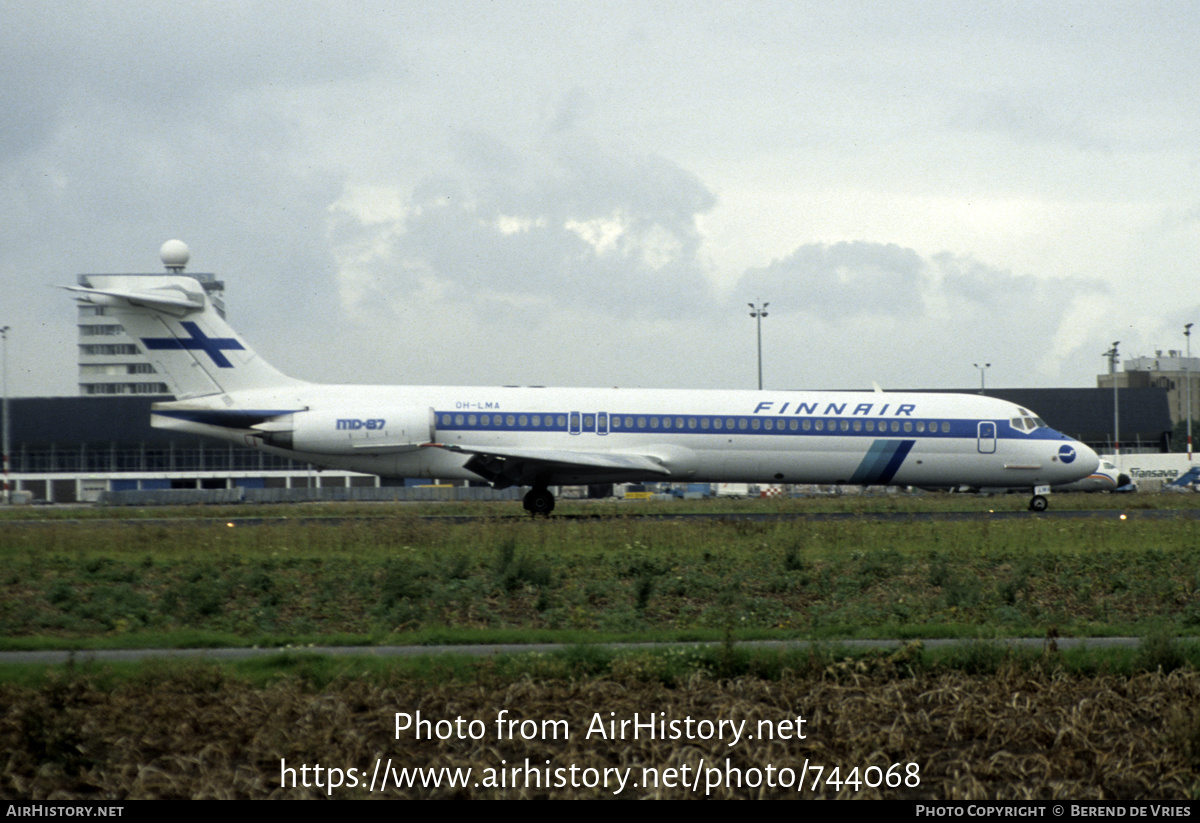 Aircraft Photo of OH-LMA | McDonnell Douglas MD-87 (DC-9-87) | Finnair | AirHistory.net #744068