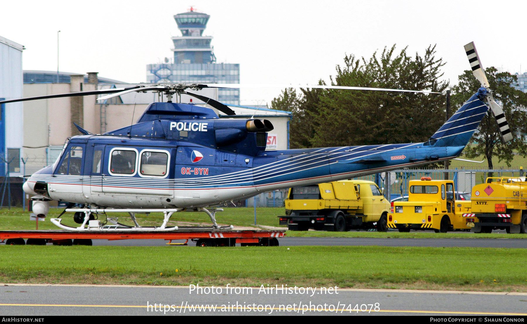 Aircraft Photo of OK-BYN | Bell 412HP | Policie | AirHistory.net #744078