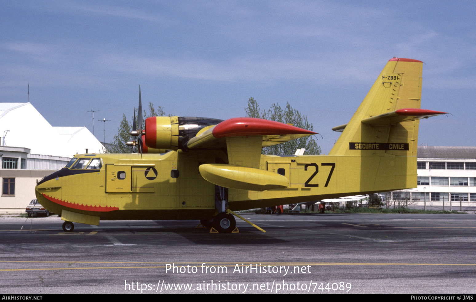 Aircraft Photo of F-ZBBI | Canadair CL-215-I (CL-215-1A10) | Sécurité Civile | AirHistory.net #744089