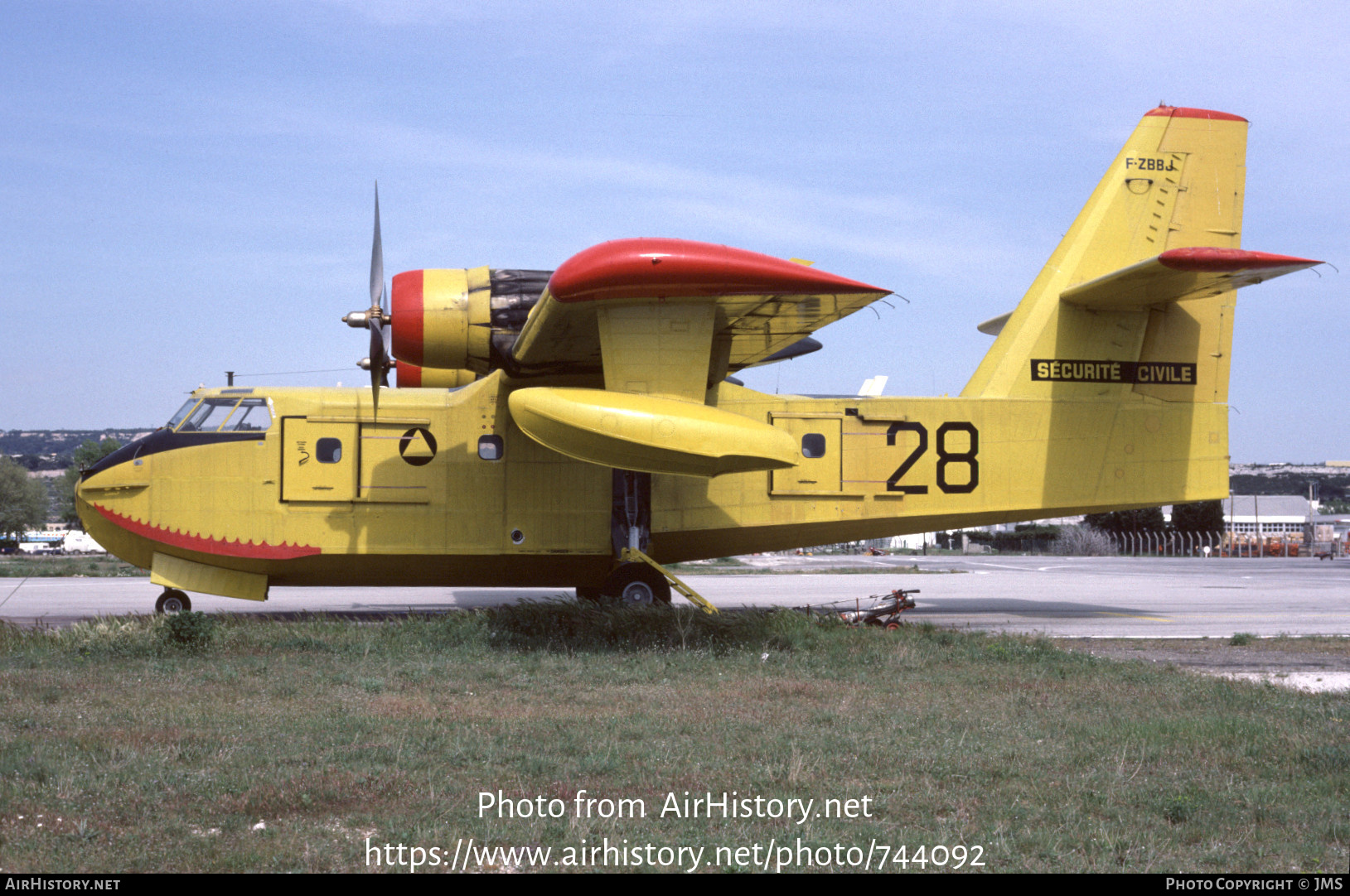 Aircraft Photo of F-ZBBJ | Canadair CL-215-I (CL-215-1A10) | Sécurité Civile | AirHistory.net #744092