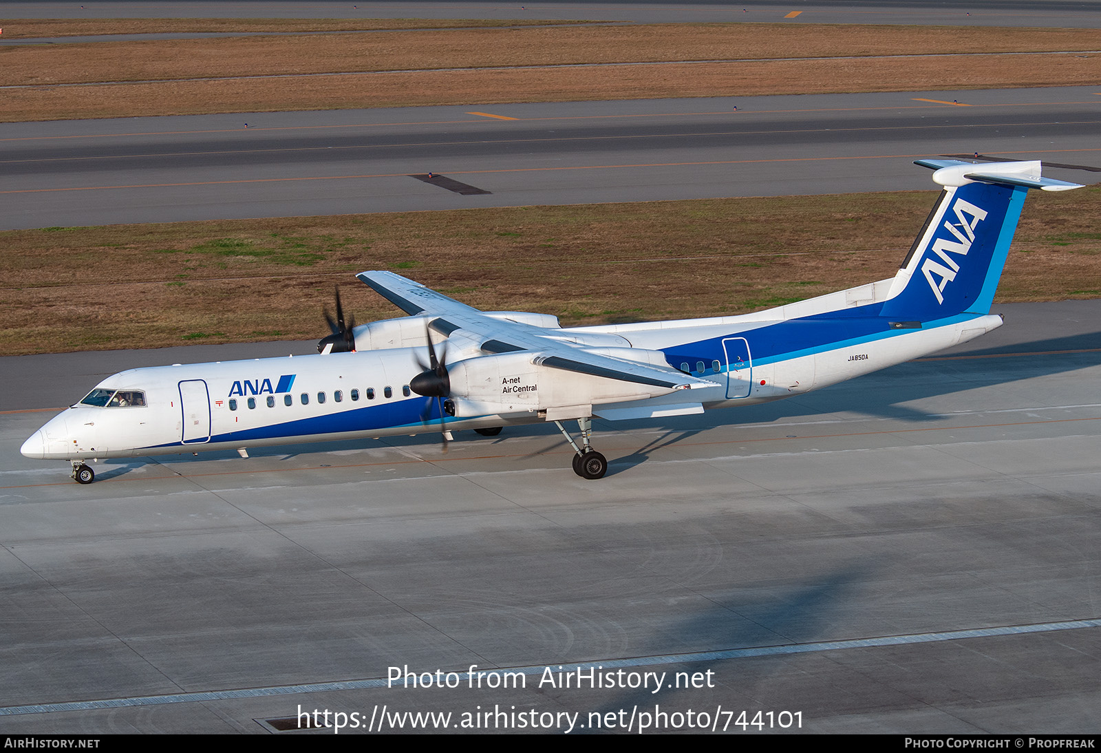 Aircraft Photo of JA850A | Bombardier DHC-8-402 Dash 8 | All Nippon Airways - ANA | AirHistory.net #744101