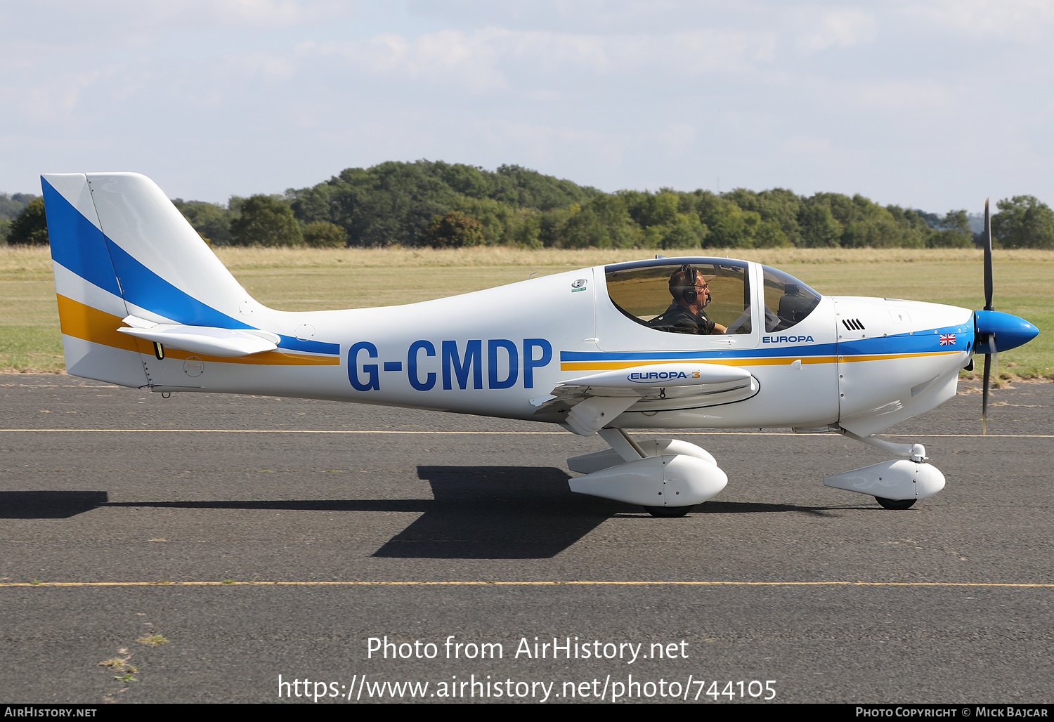 Aircraft Photo of G-CMDP | Europa Aircraft Europa XS | AirHistory.net #744105