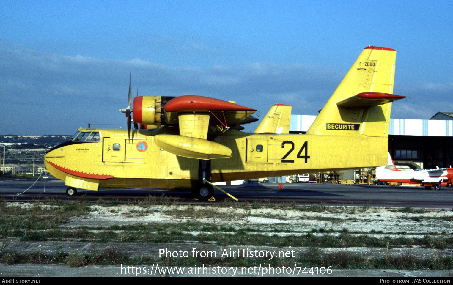 Aircraft Photo of F-ZBDD | Canadair CL-215-I (CL-215-1A10) | Sécurité Civile | AirHistory.net #744106