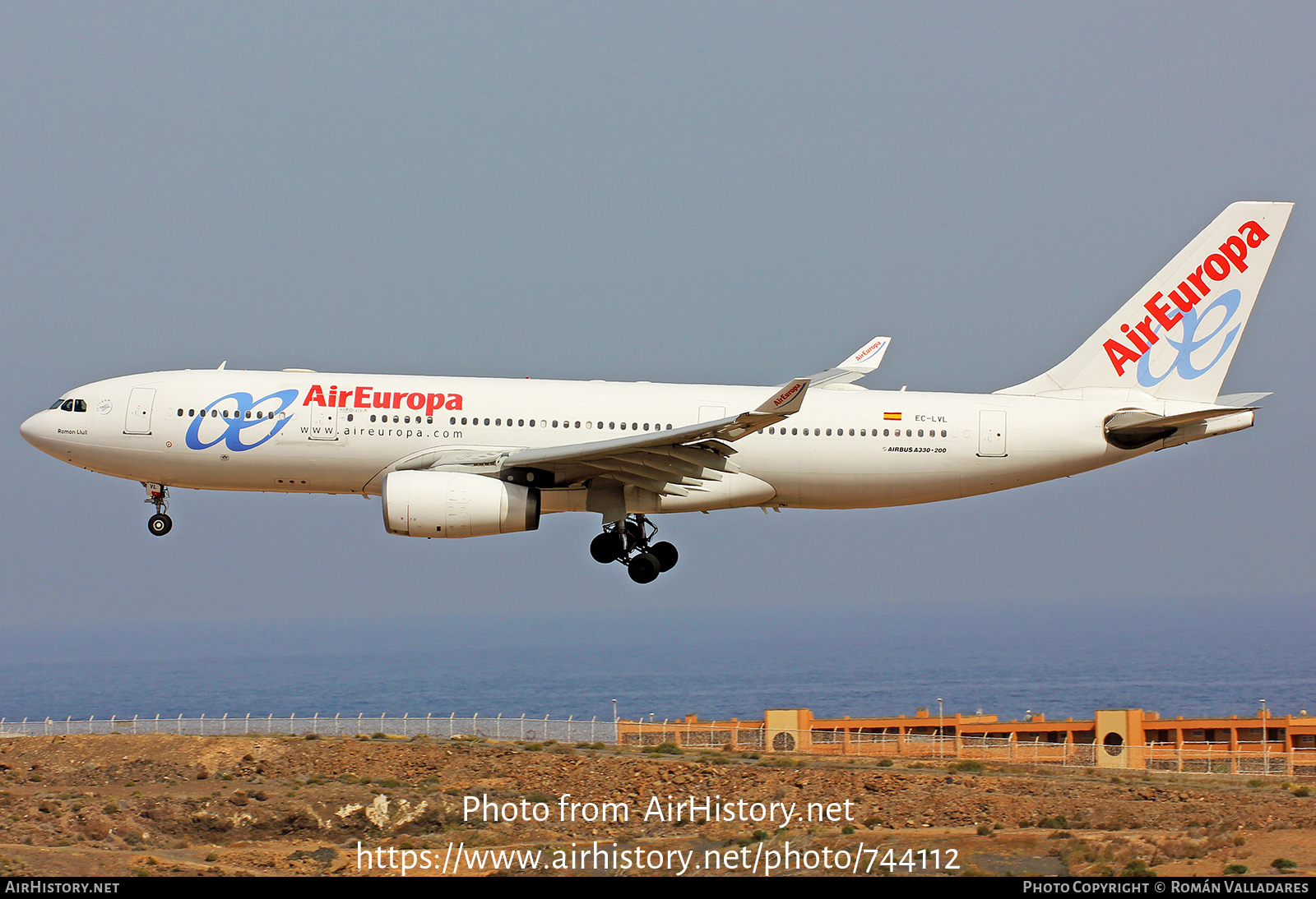 Aircraft Photo of EC-LVL | Airbus A330-243 | Air Europa | AirHistory.net #744112