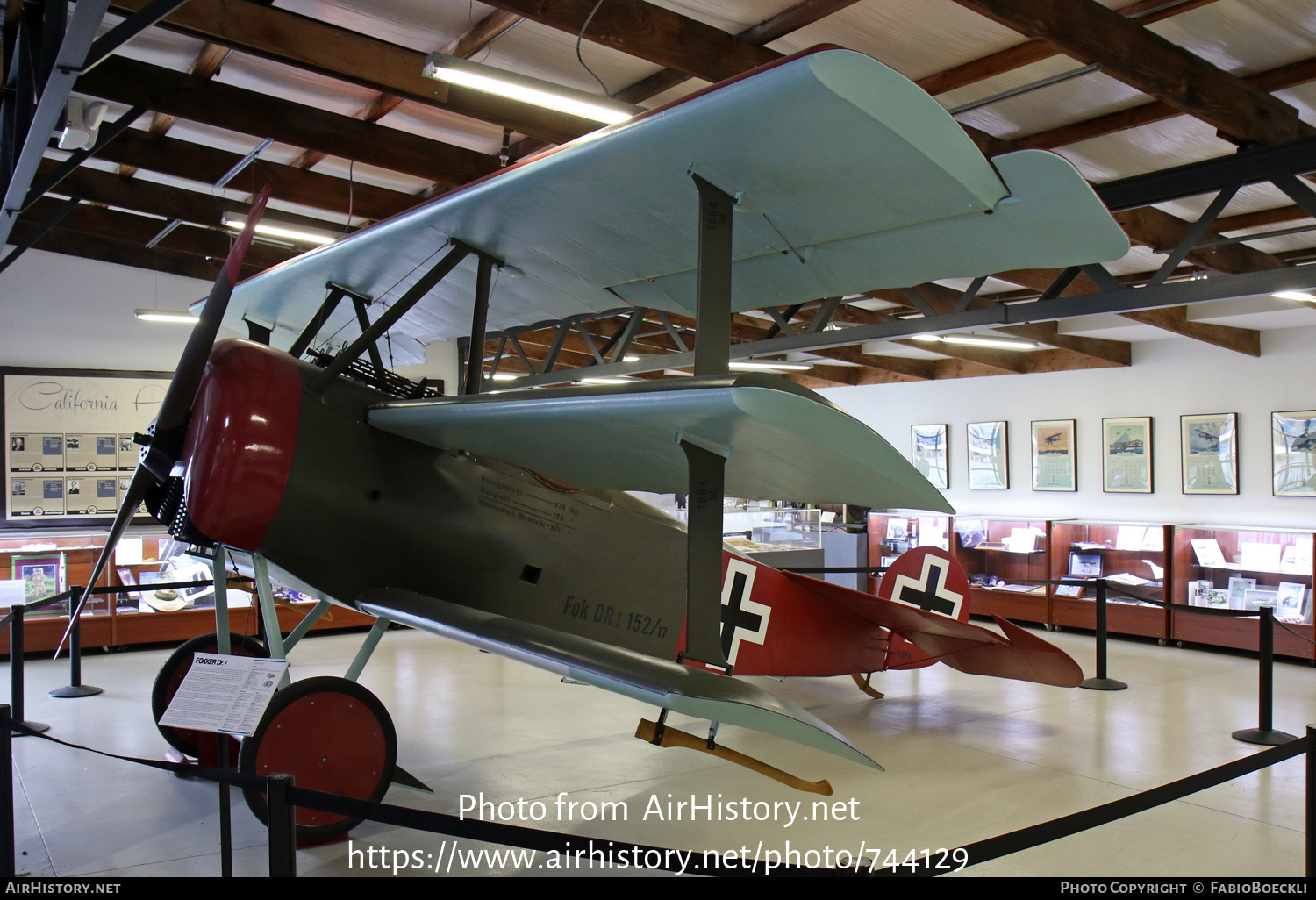 Aircraft Photo of Not known | Fokker Dr.1 (replica) | Germany - Air Force | AirHistory.net #744129