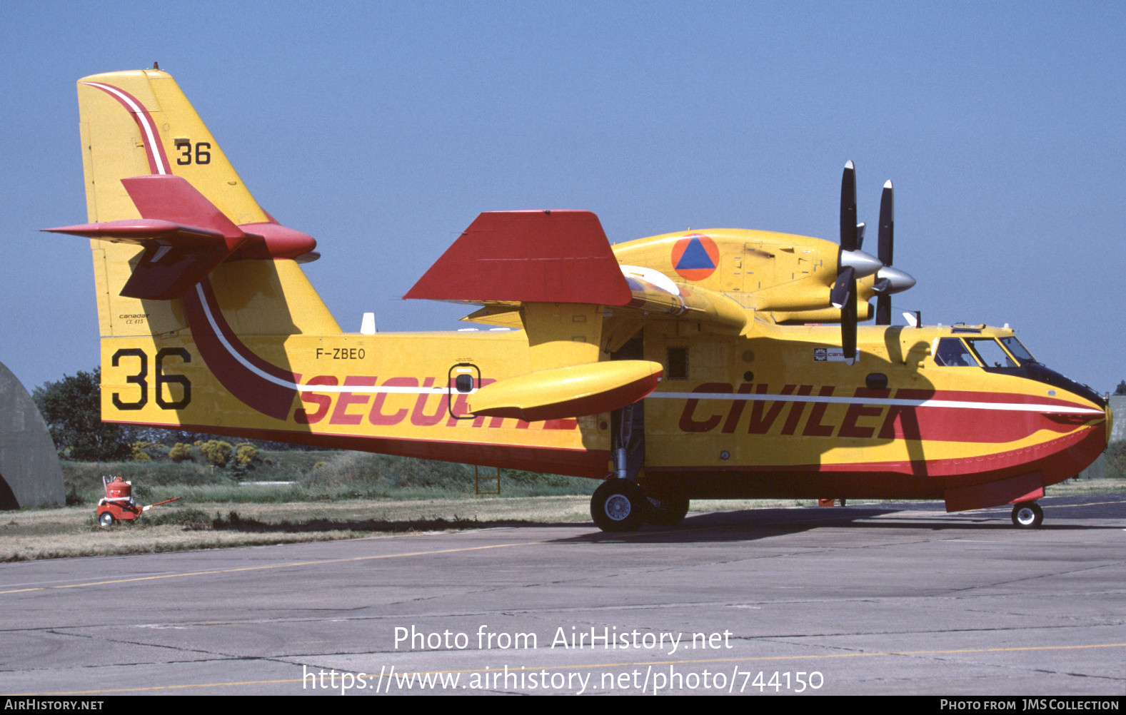 Aircraft Photo of F-ZBEO | Bombardier CL-415 (CL-215-6B11) | Sécurité Civile | AirHistory.net #744150