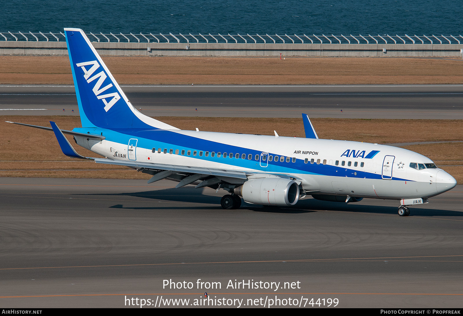 Aircraft Photo of JA11AN | Boeing 737-781 | All Nippon Airways - ANA | AirHistory.net #744199