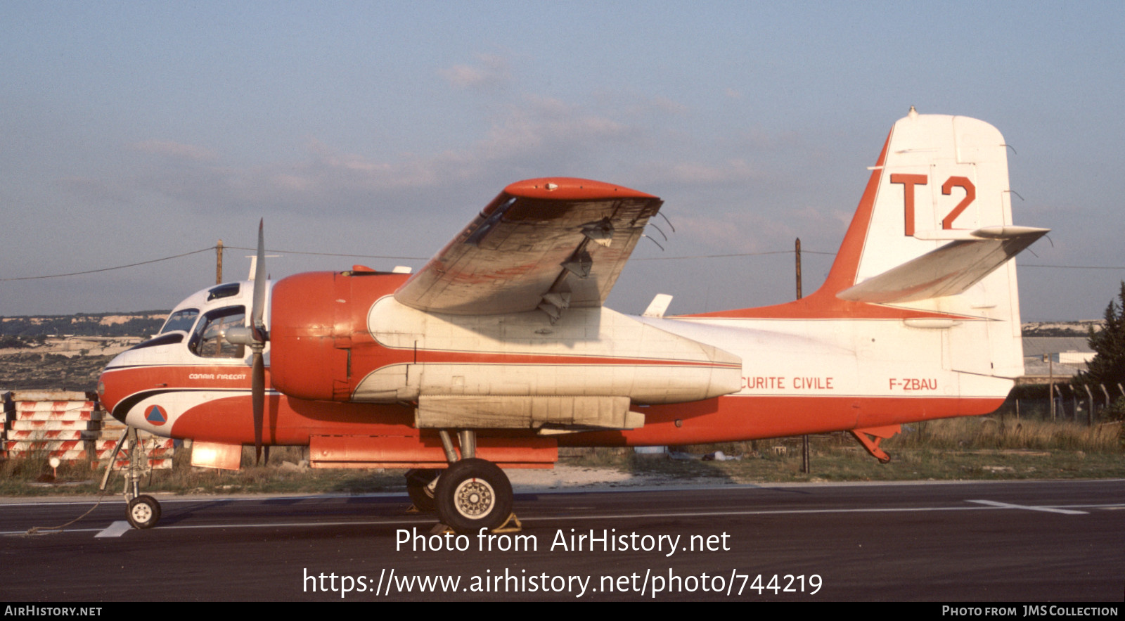 Aircraft Photo of F-ZBAU | Conair CS2F Firecat | Sécurité Civile | AirHistory.net #744219