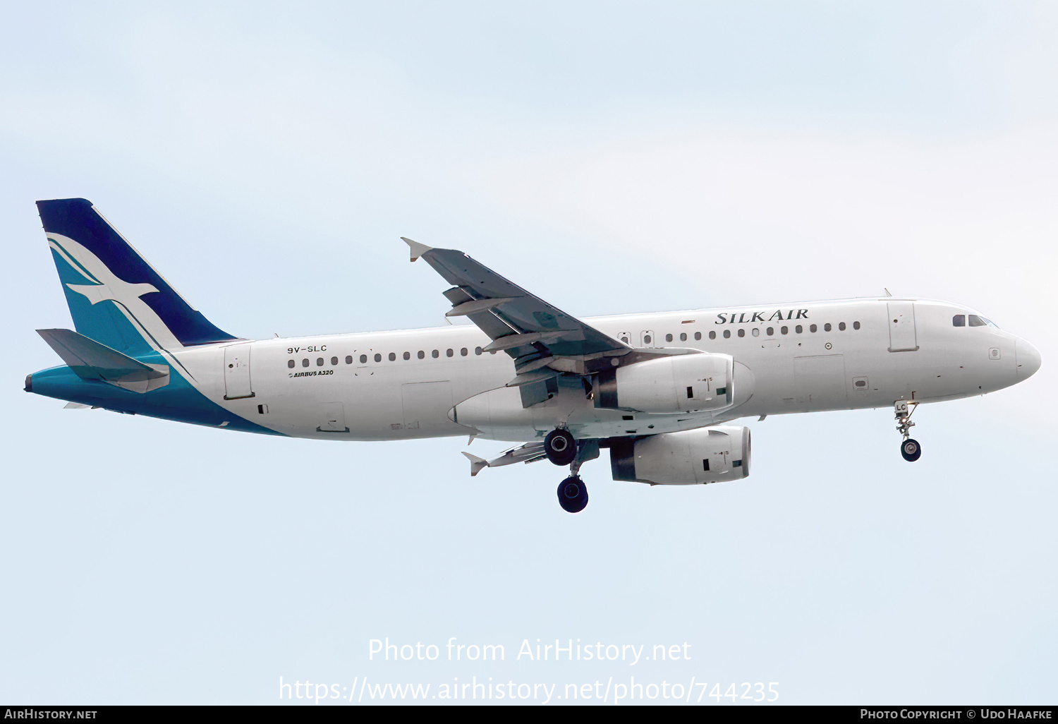 Aircraft Photo of 9V-SLC | Airbus A320-232 | SilkAir | AirHistory.net #744235