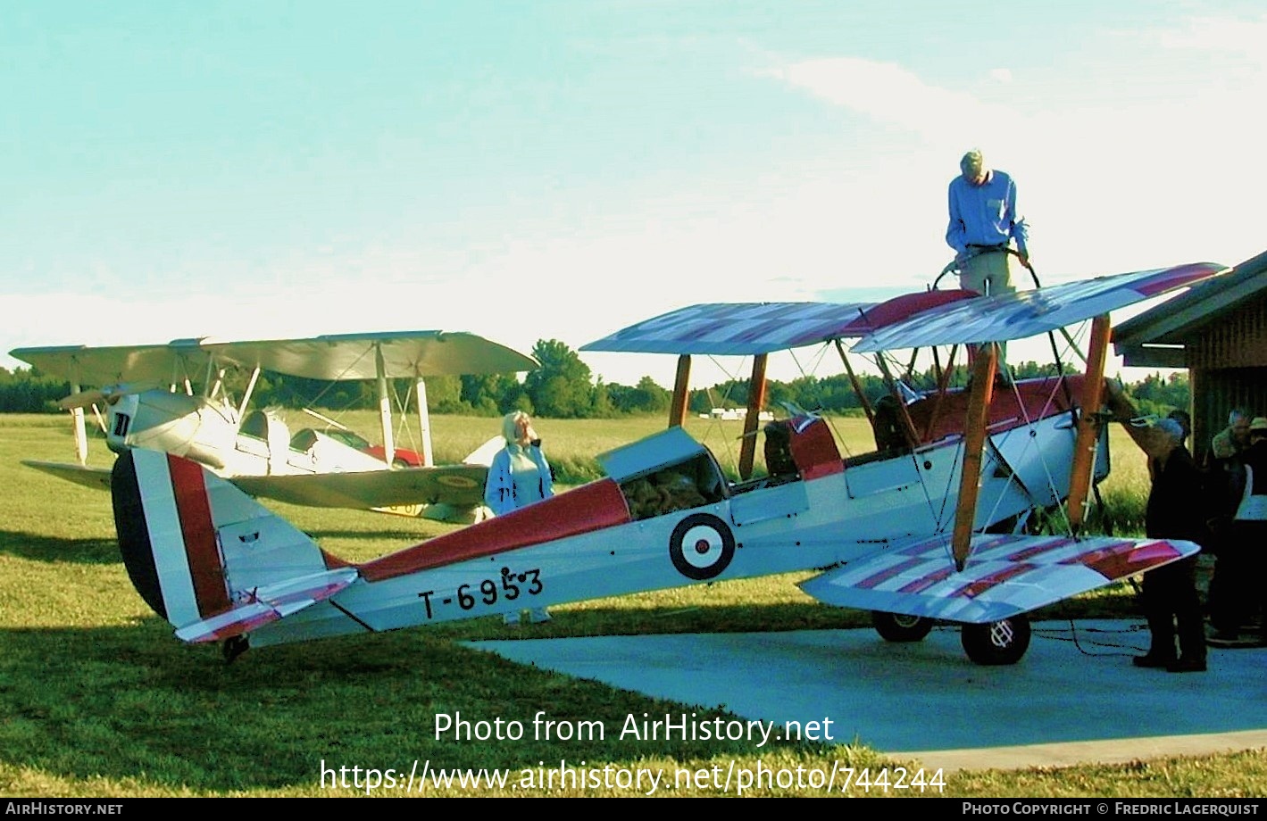 Aircraft Photo of G-ANNI / T6953 | De Havilland D.H. 82A Tiger Moth II | AirHistory.net #744244