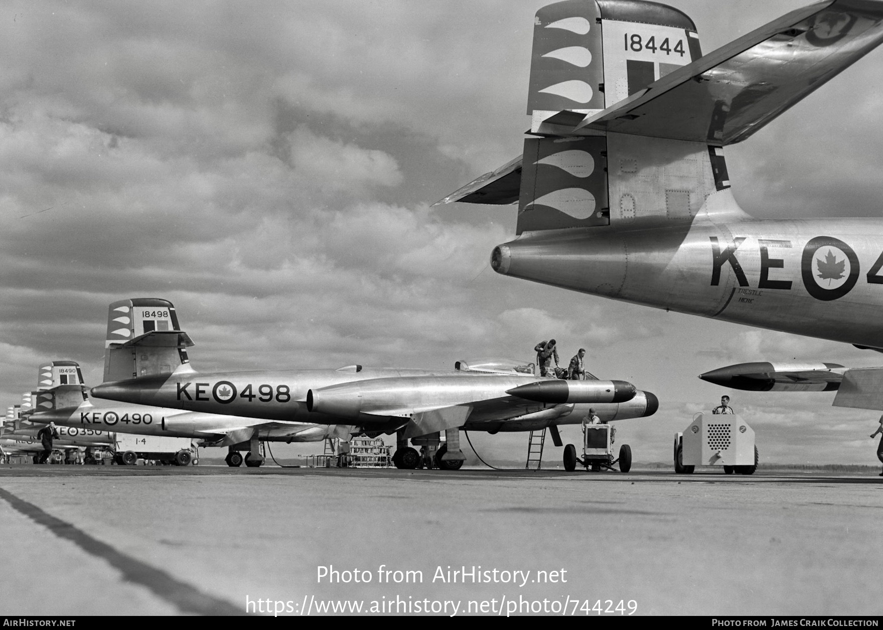 Aircraft Photo of 18498 | Avro Canada CF-100 Canuck Mk.4B | Canada - Air Force | AirHistory.net #744249