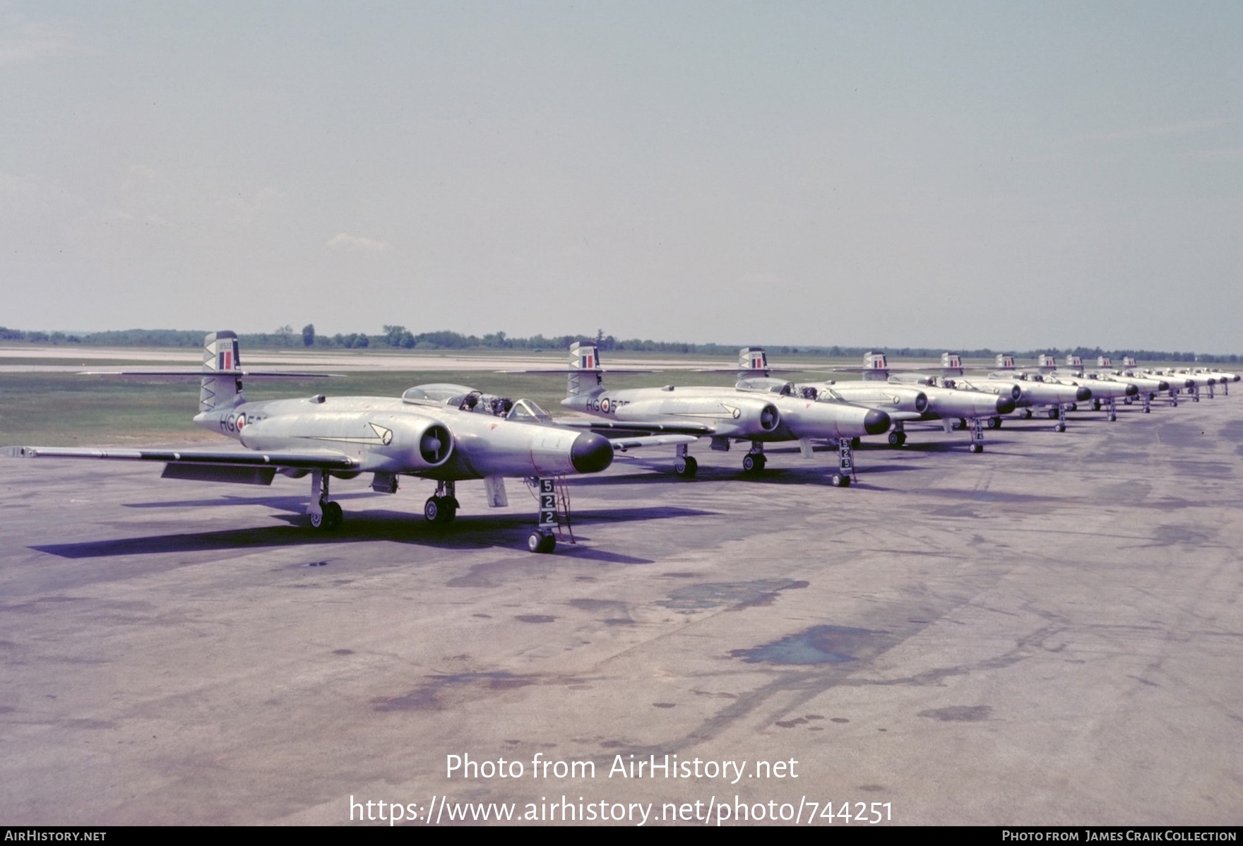 Aircraft Photo of 18522 | Avro Canada CF-100 Canuck Mk.5 | Canada - Air Force | AirHistory.net #744251