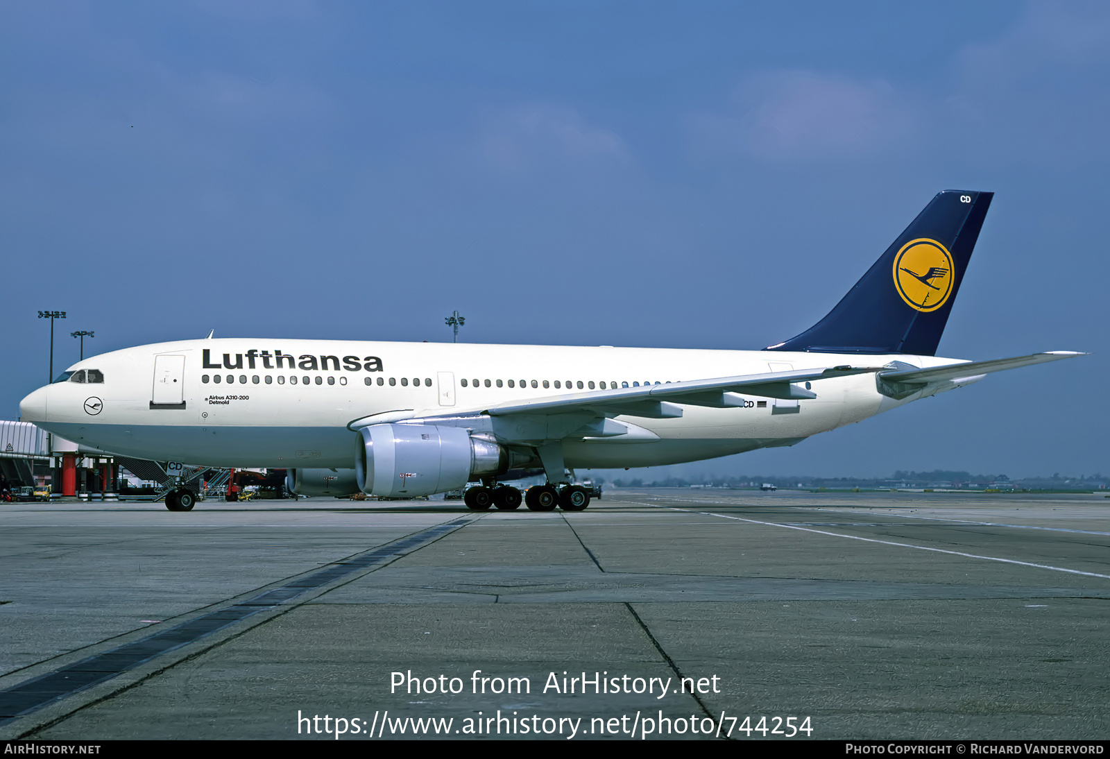 Aircraft Photo of D-AICD | Airbus A310-203 | Lufthansa | AirHistory.net #744254