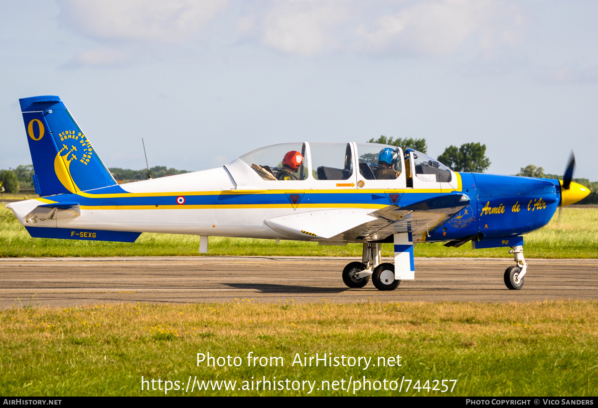 Aircraft Photo of 90 | Socata TB-30 Epsilon | France - Air Force | AirHistory.net #744257