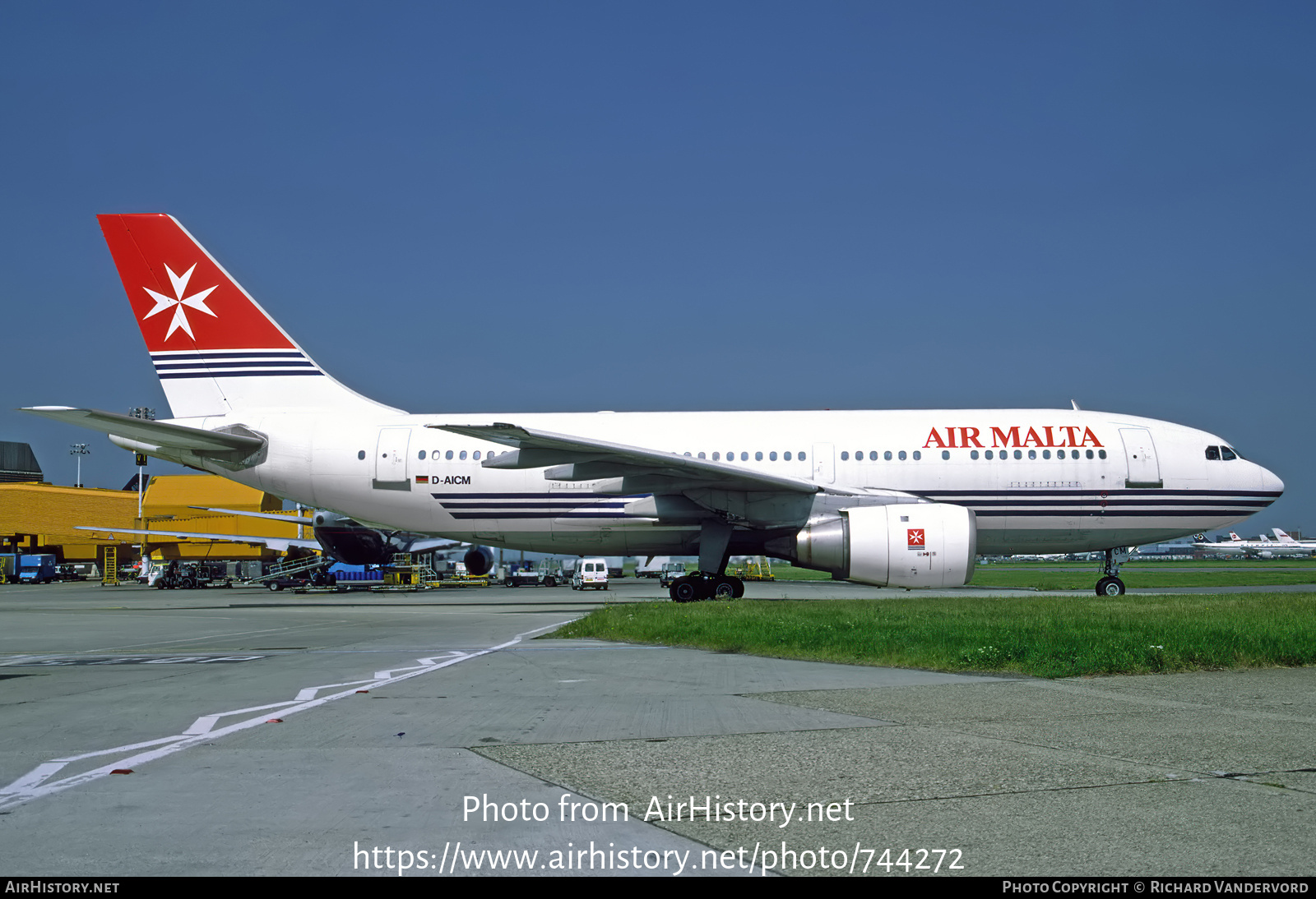 Aircraft Photo of D-AICM | Airbus A310-203 | Air Malta | AirHistory.net #744272