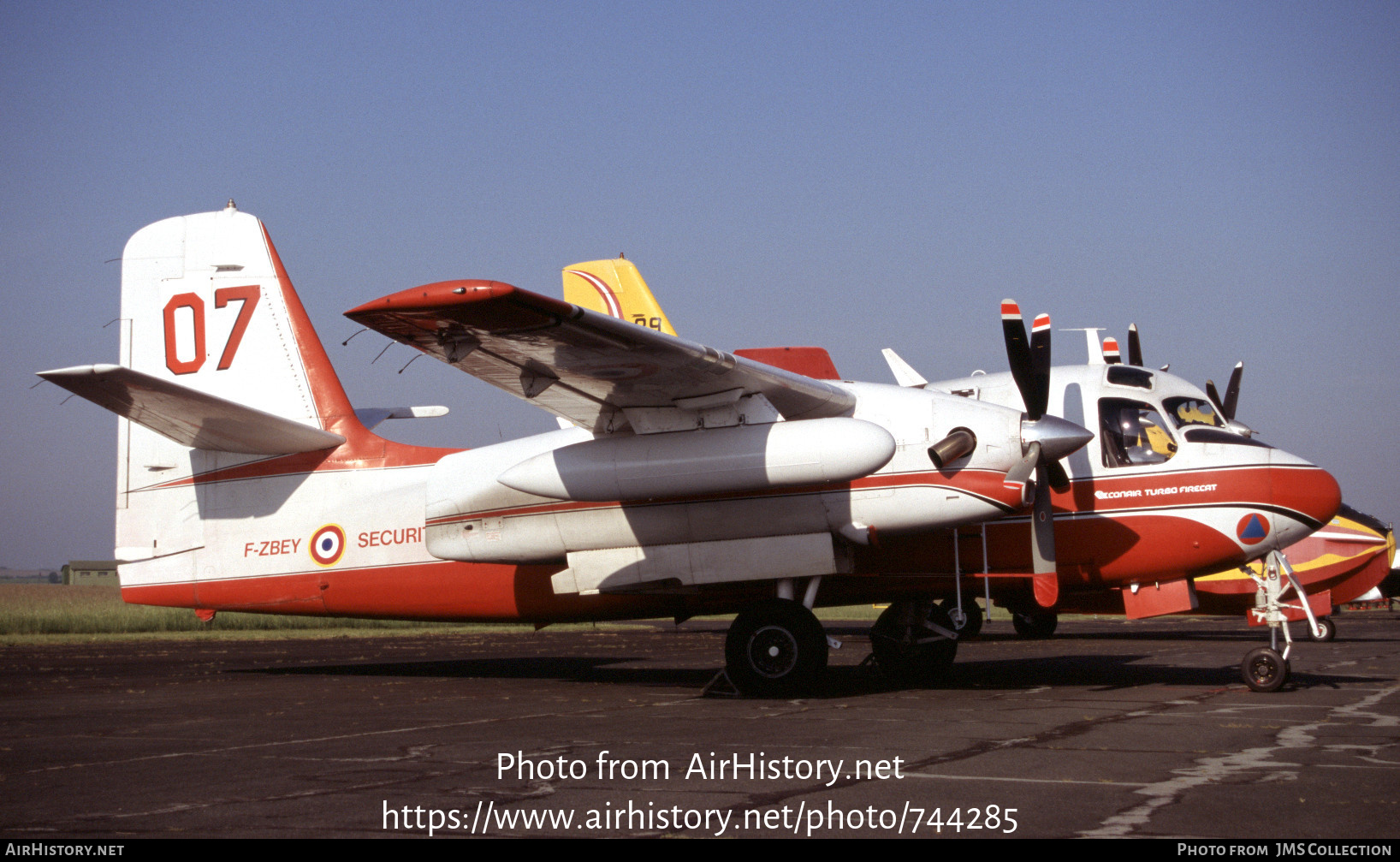 Aircraft Photo of F-ZBEY | Conair S-2T Turbo Firecat | Sécurité Civile | AirHistory.net #744285