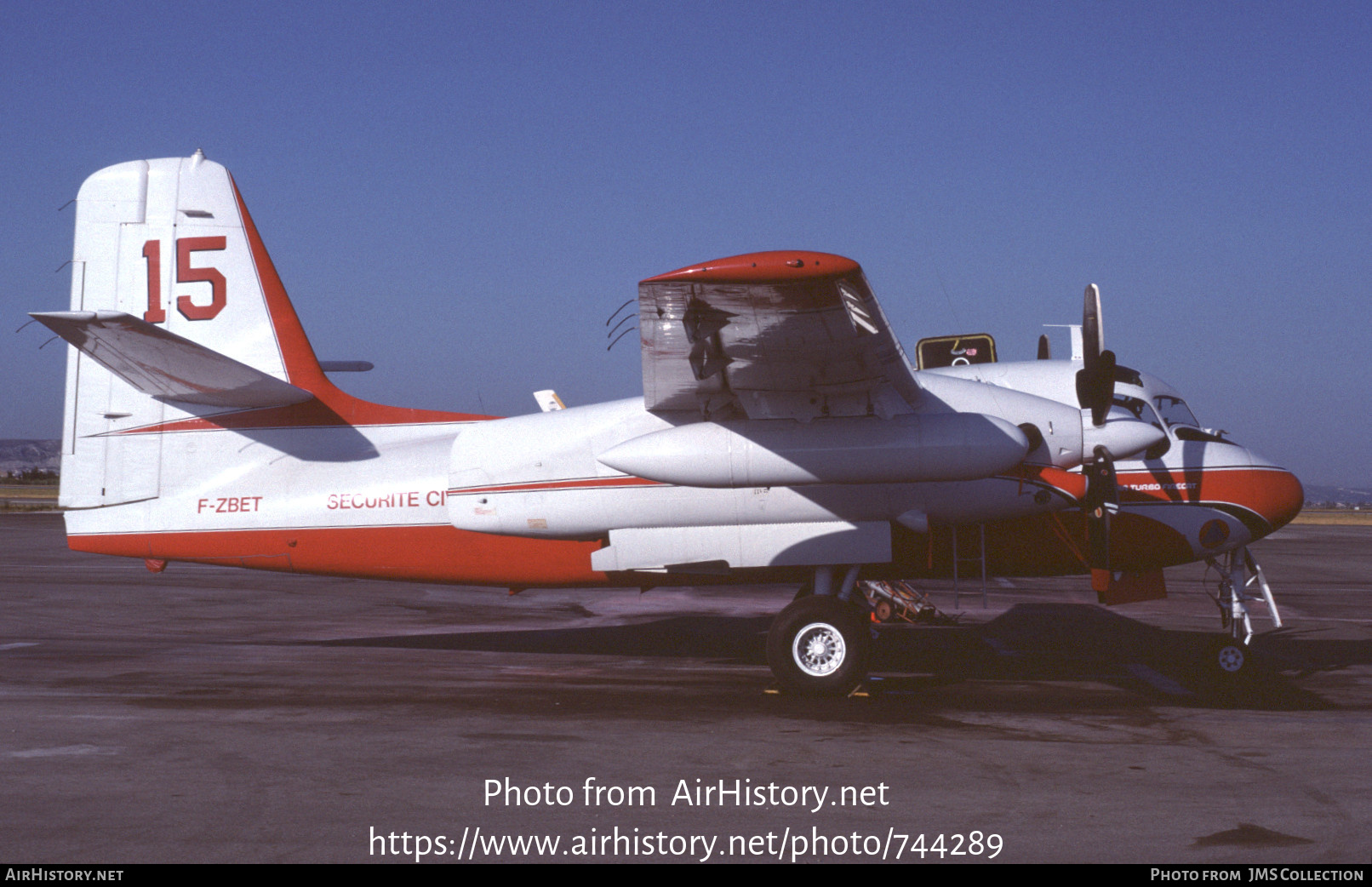 Aircraft Photo of F-ZBET | Conair S-2T Turbo Firecat | Sécurité Civile | AirHistory.net #744289